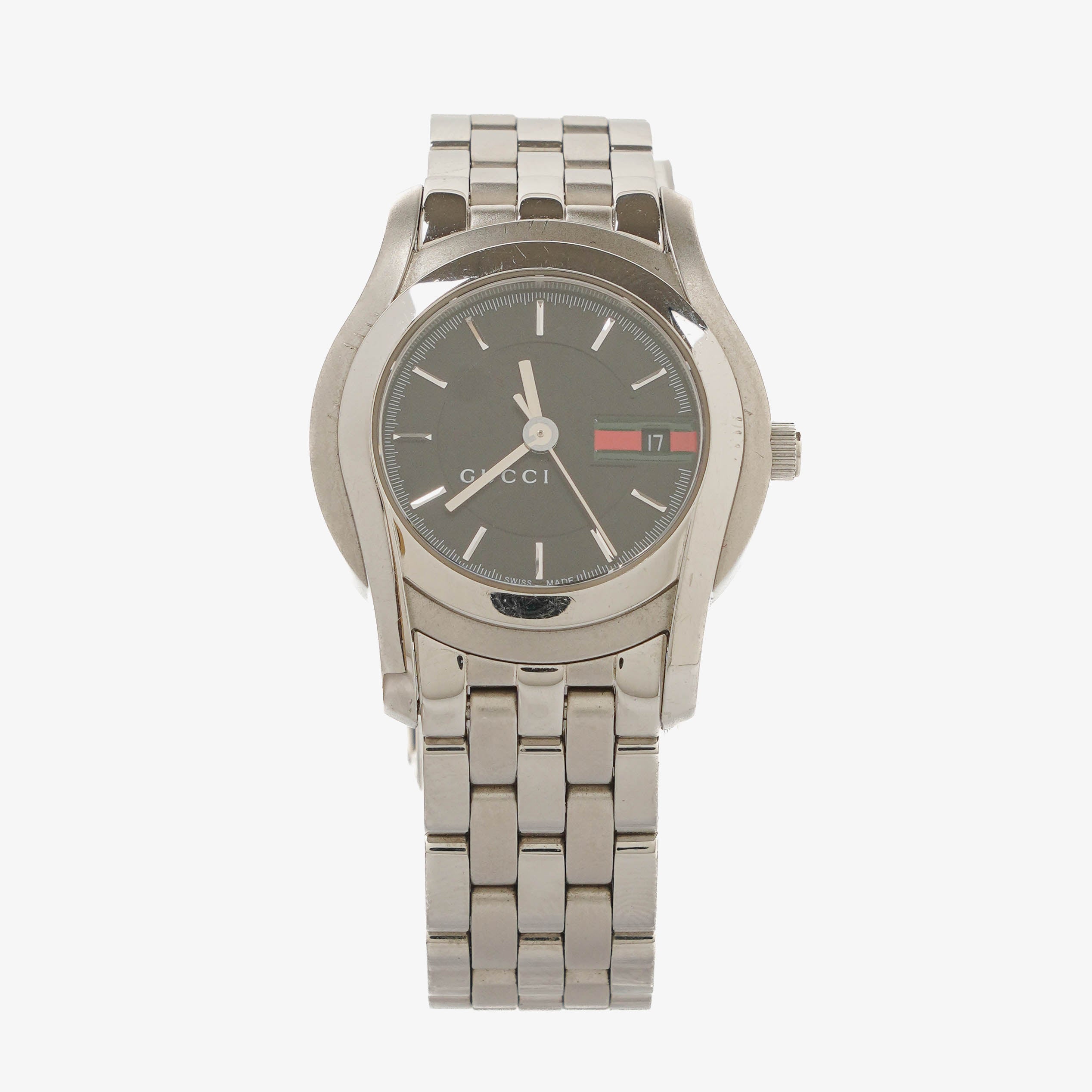 Gucci 5500L 27mm Stainless Steel Watch