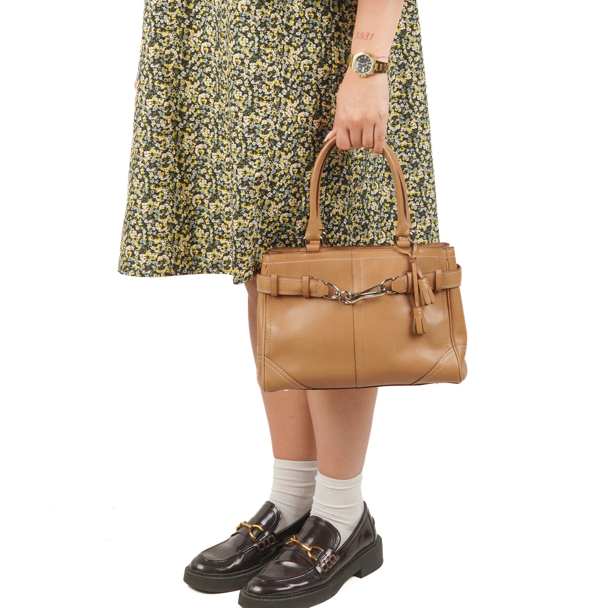 Coach Hampton Leather Bag