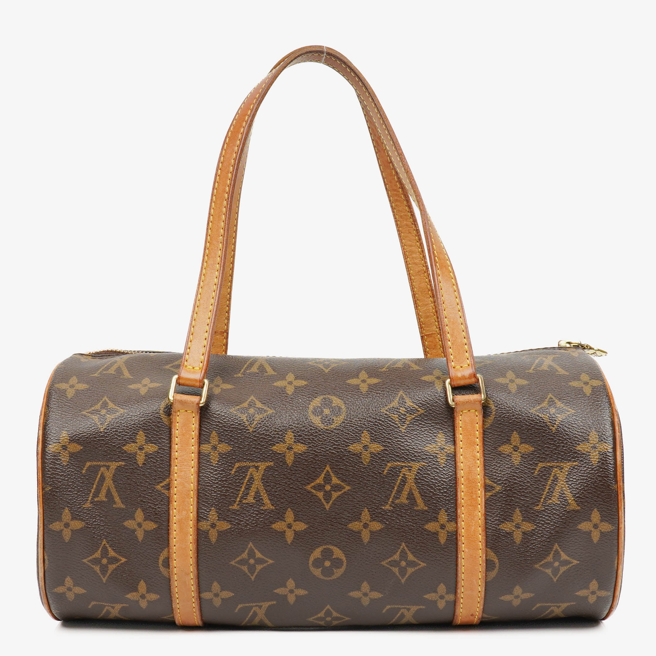 Louis Vuitton Papillon 30 Vintage Monogram Canvas Handbag With Mini Papillon Pochette