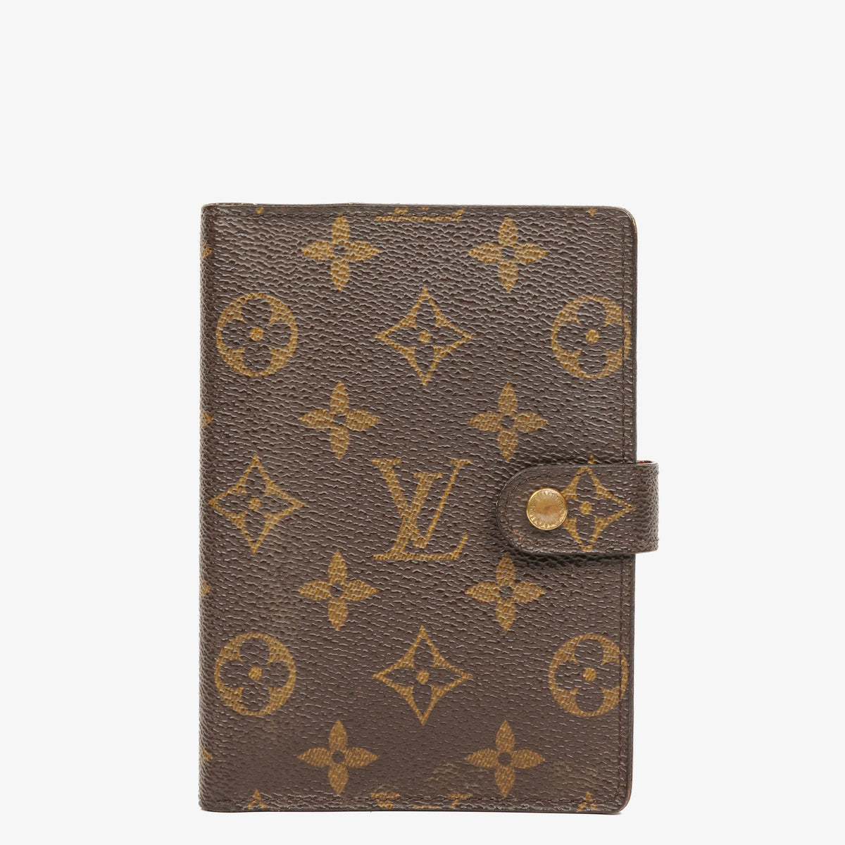 Louis Vuitton Monogram Canvas Small Ring Agenda Cover