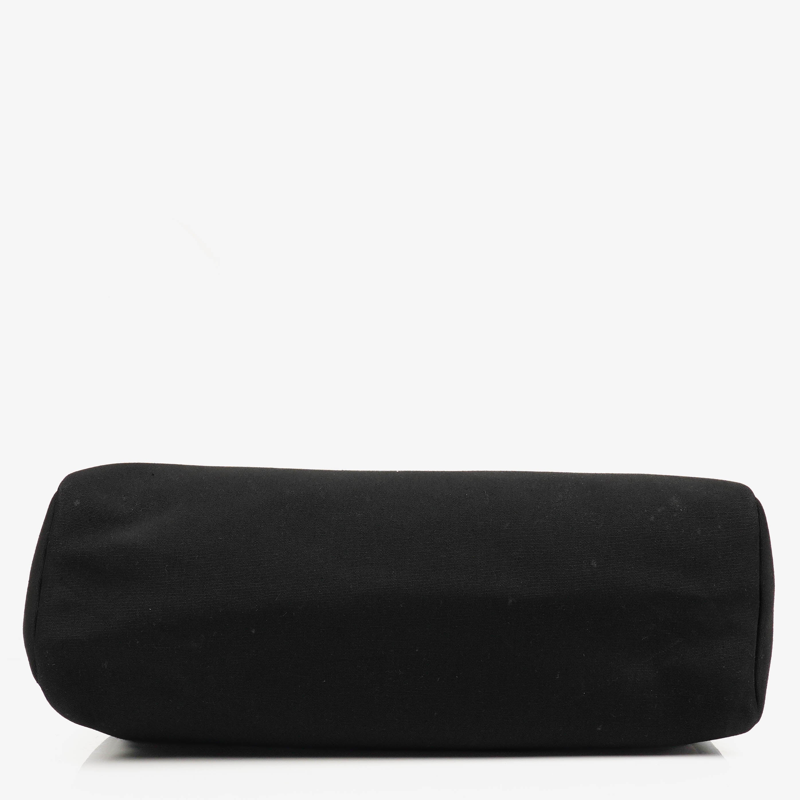 Hermes Herbag Canvas Vache Hunter Black 2 In 1 Bag