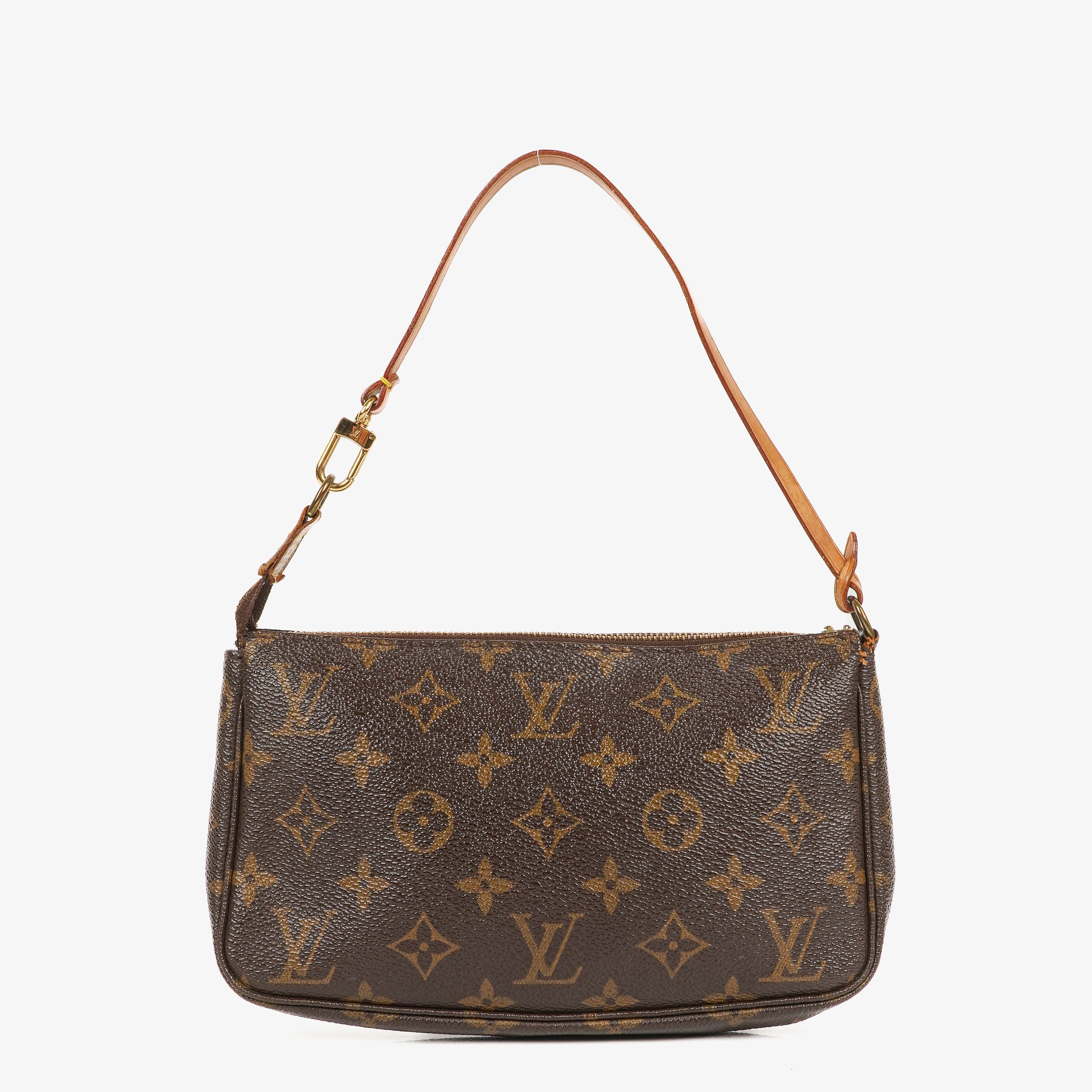 Louis Vuitton Pochette Accessoires Monogram Canvas Clutch Handbag