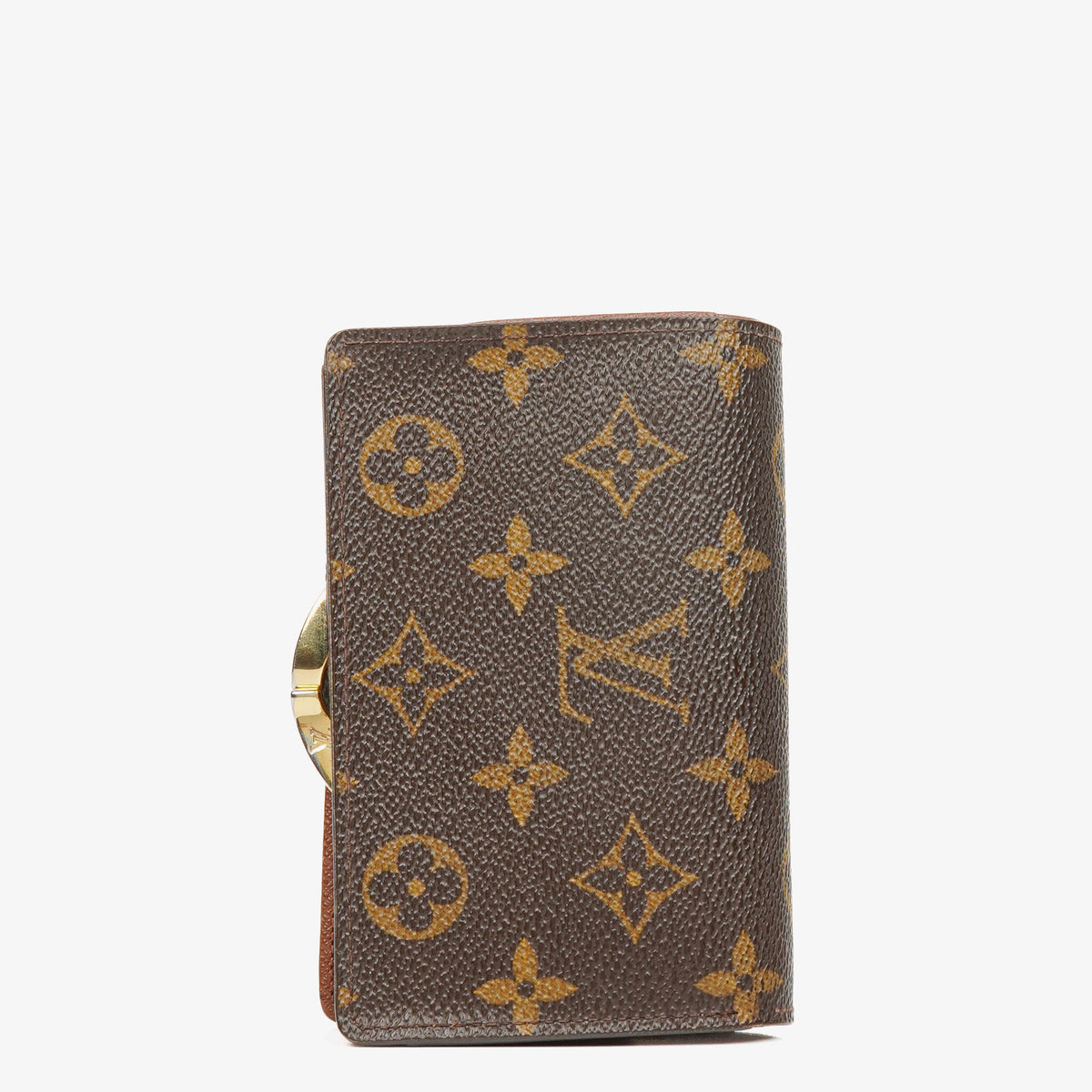 Louis Vuitton Port Feuille Vienoise Monogram Canvas French Purse Wallet