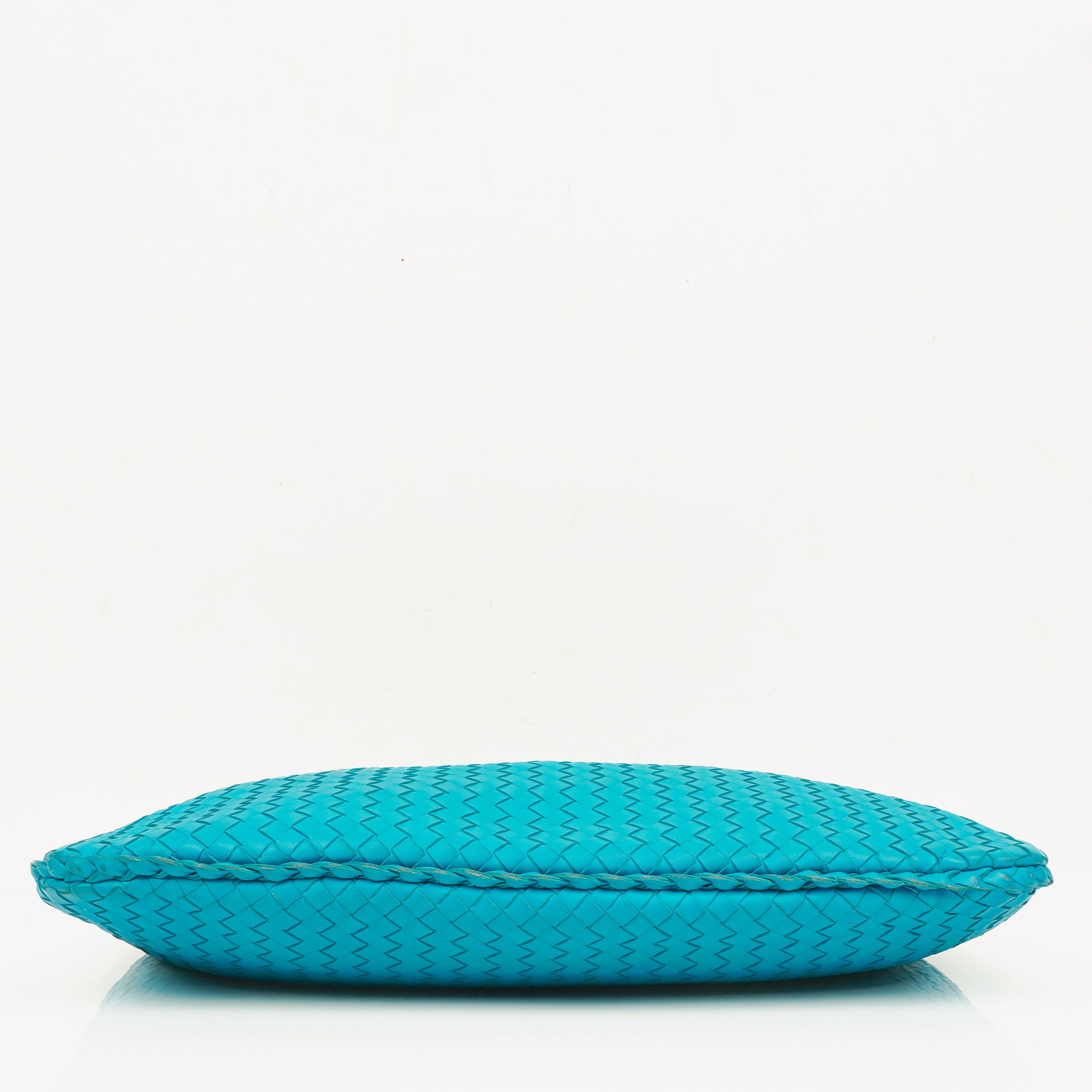 Bottega Veneta Nappa Intrecciato Turquoise Veneta Large Hobo Bag