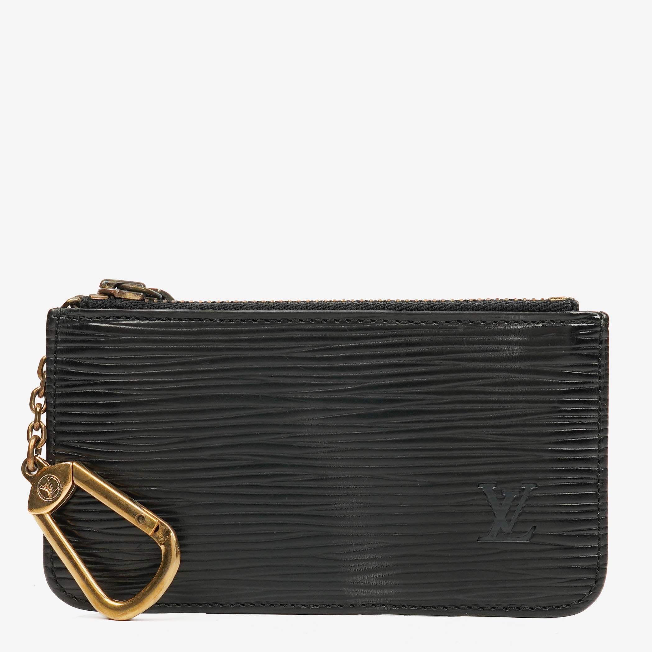 Louis Vuitton Black Epi Leather Key Pouch