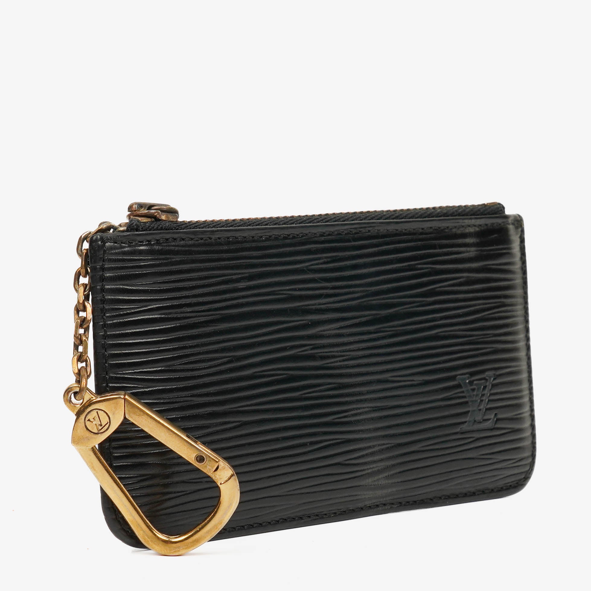 Louis Vuitton Black Epi Leather Key Pouch