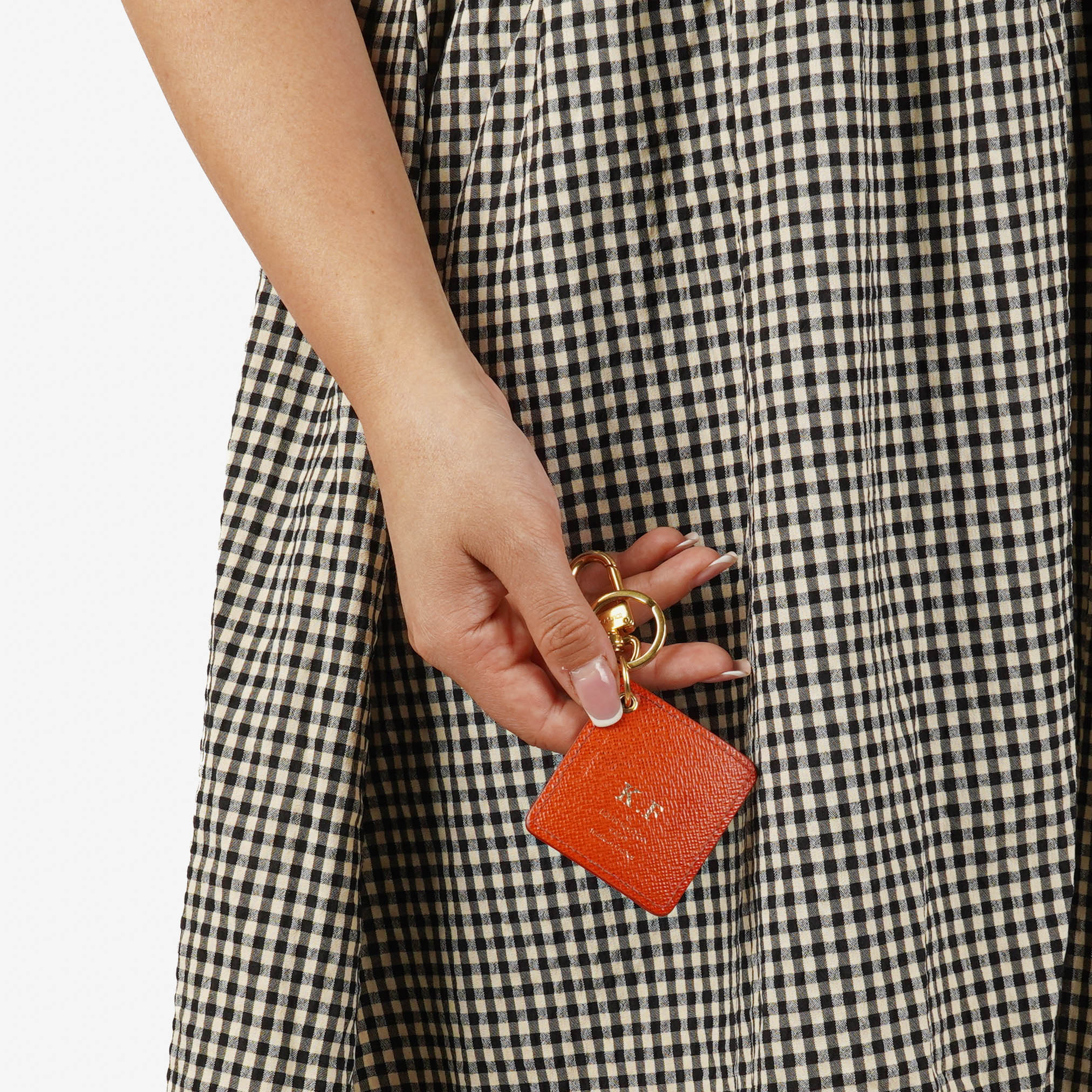 Louis Vuitton Limited Edition Monogram Canvas Illustre Orange Groom Key Holder and Bag Charm