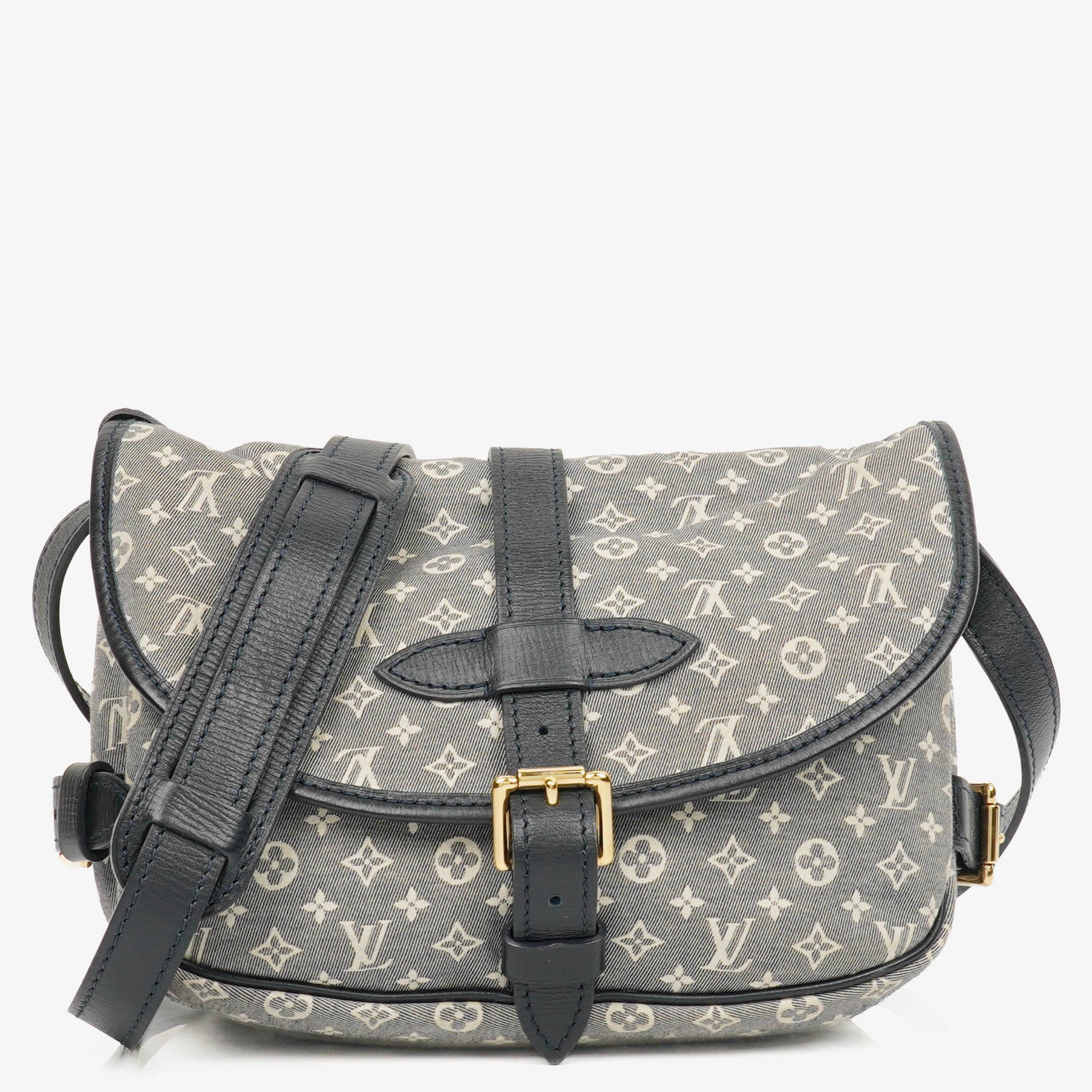 Louis Vuitton Saumur Monogram Idylle Encre Monogram Crossbody Bag