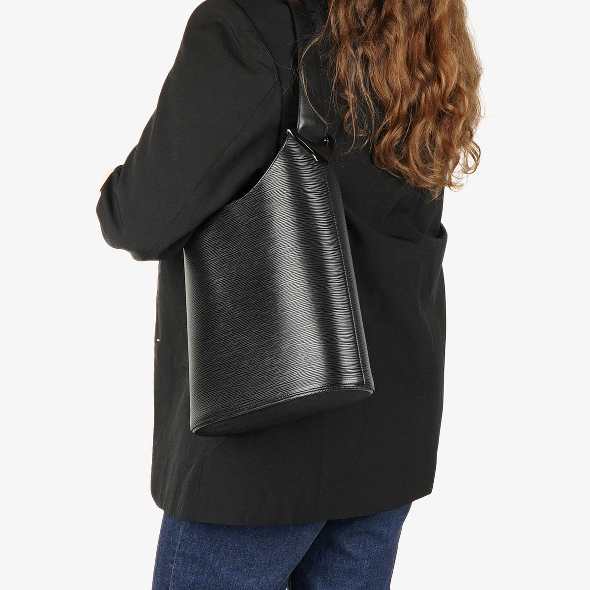 Louis Vuitton Verseau Black Epi Leather Bag