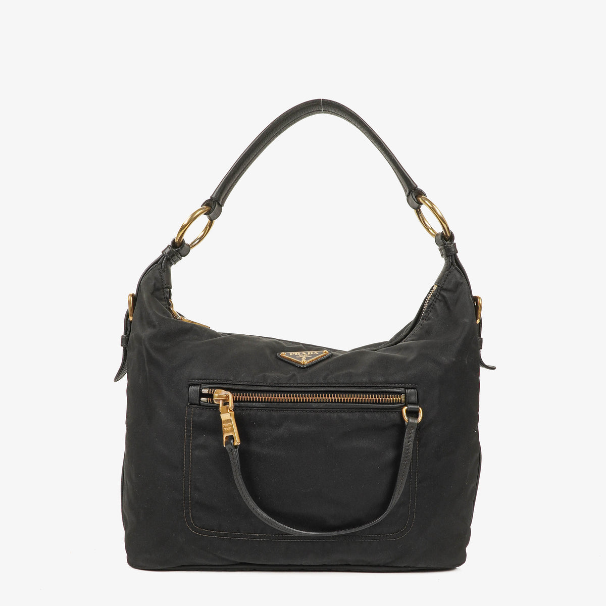 Prada Black Nylon Tote Bag