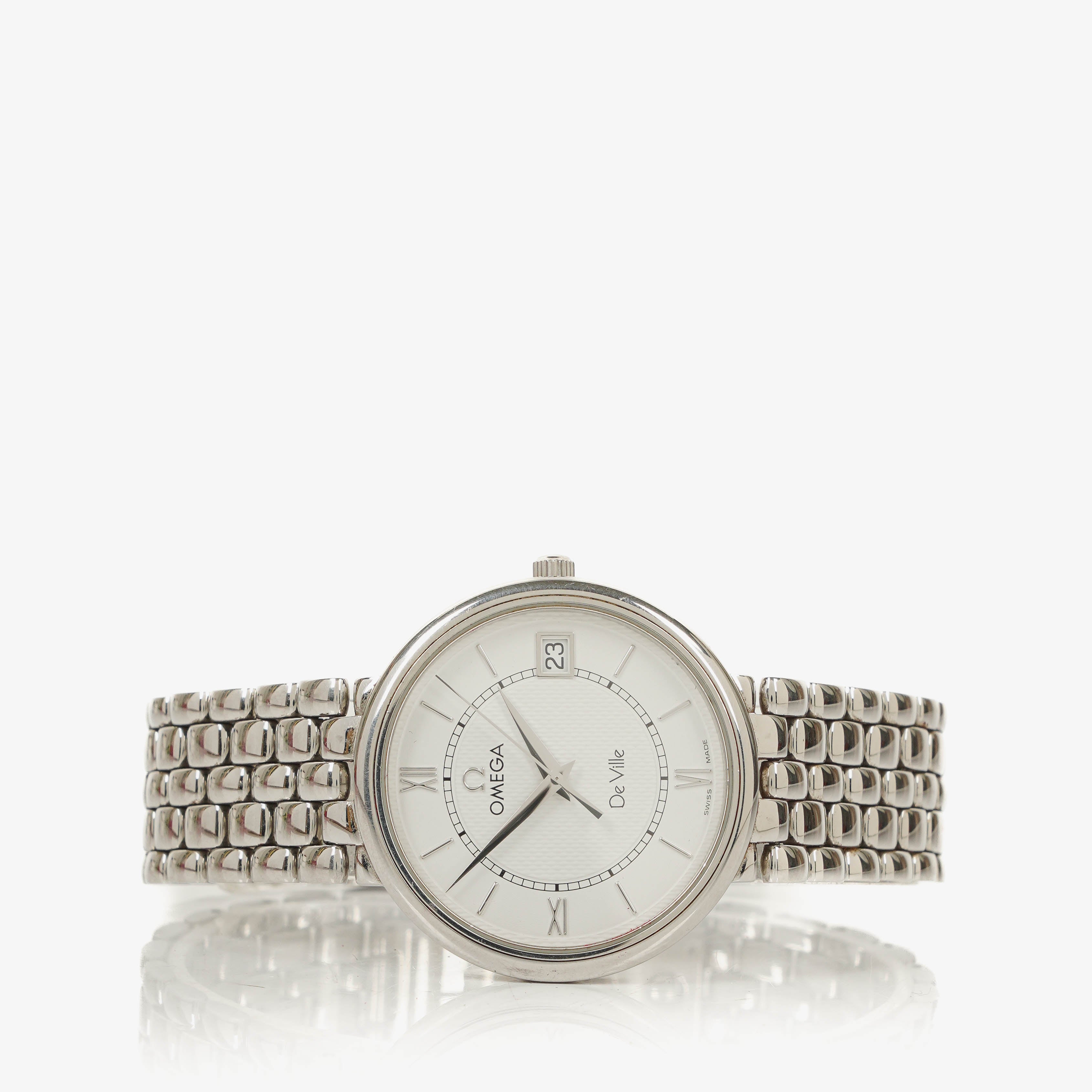 Omega De Ville Classic Stainless Steel 34mm Quartz Watch
