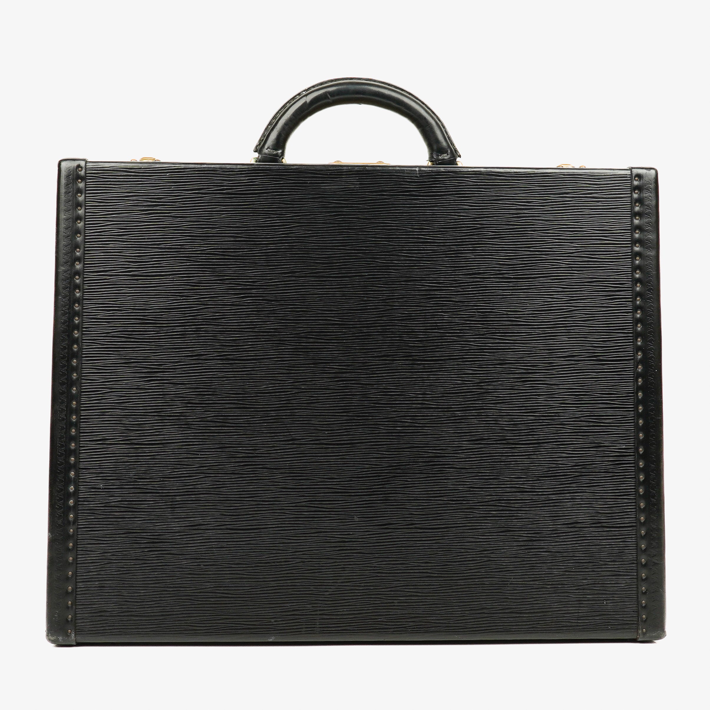 Louis Vuitton Black Epi Leather President Briefcase