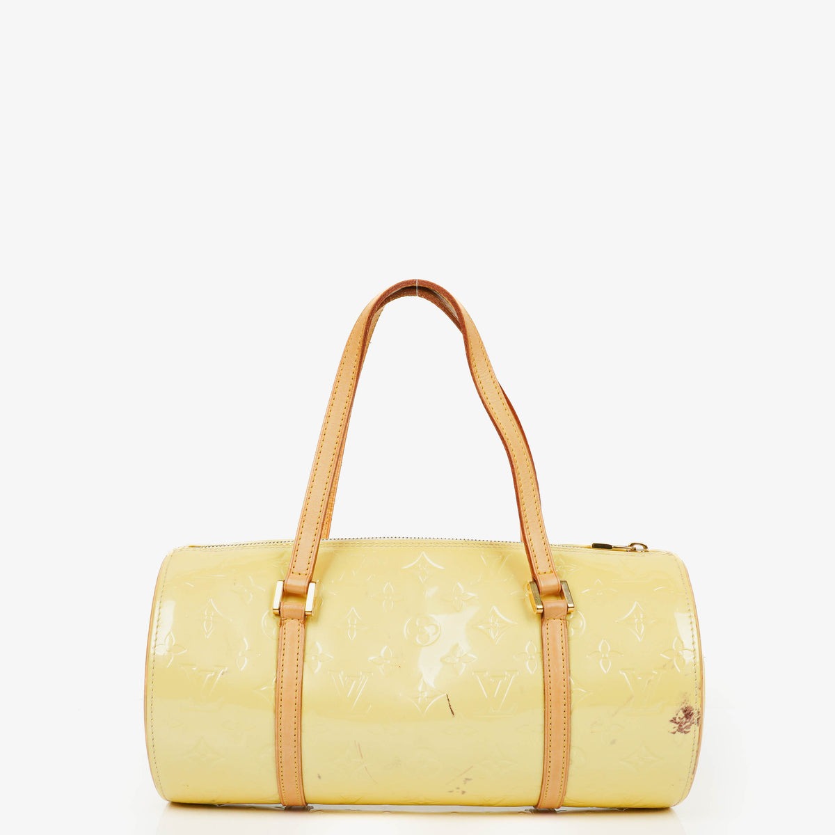 Louis Vuitton Papillon 30 Bedford Perle Monogram Vernis Leather Bag