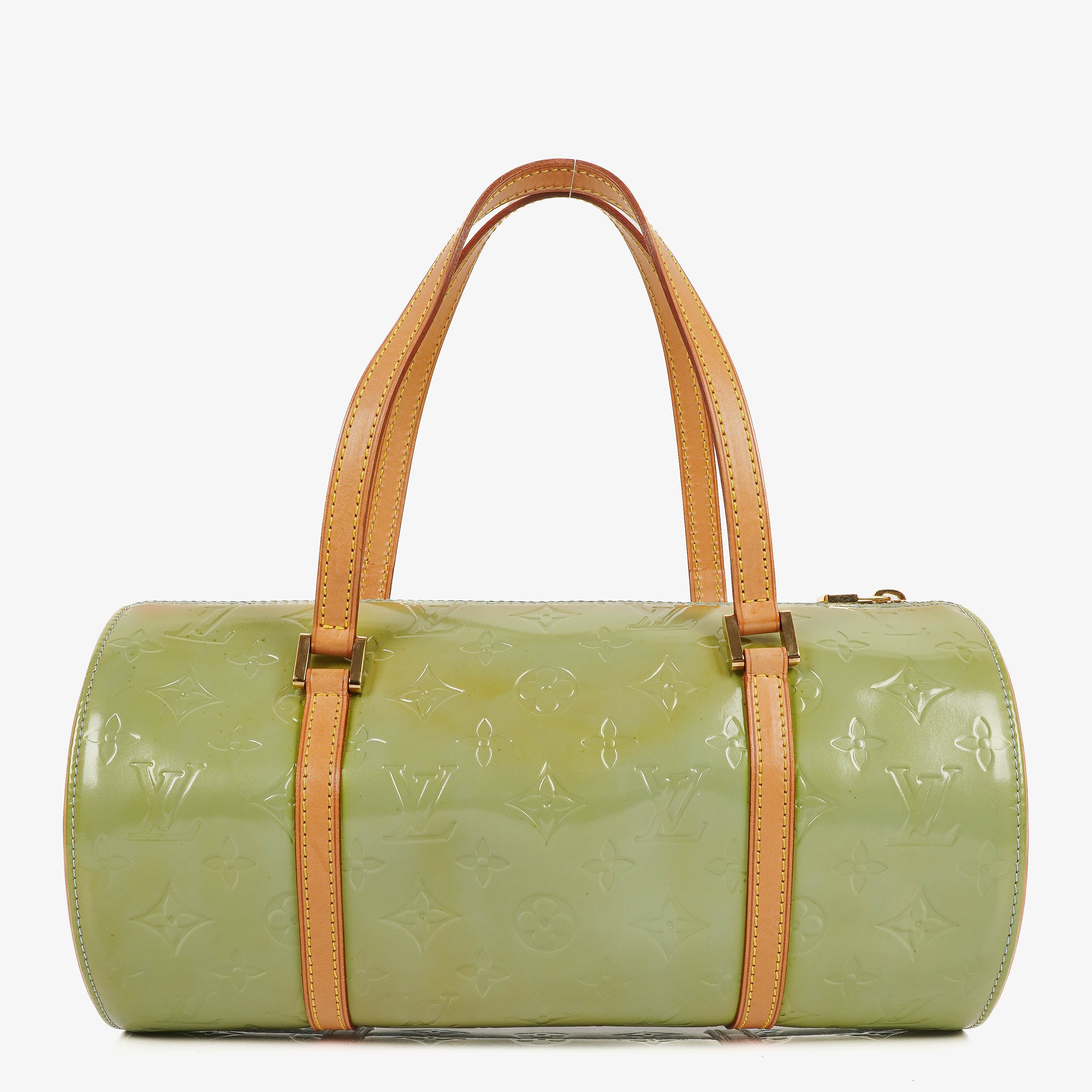 Louis Vuitton Papillon 30 Bedford Green Monogram Vernis Leather Bag