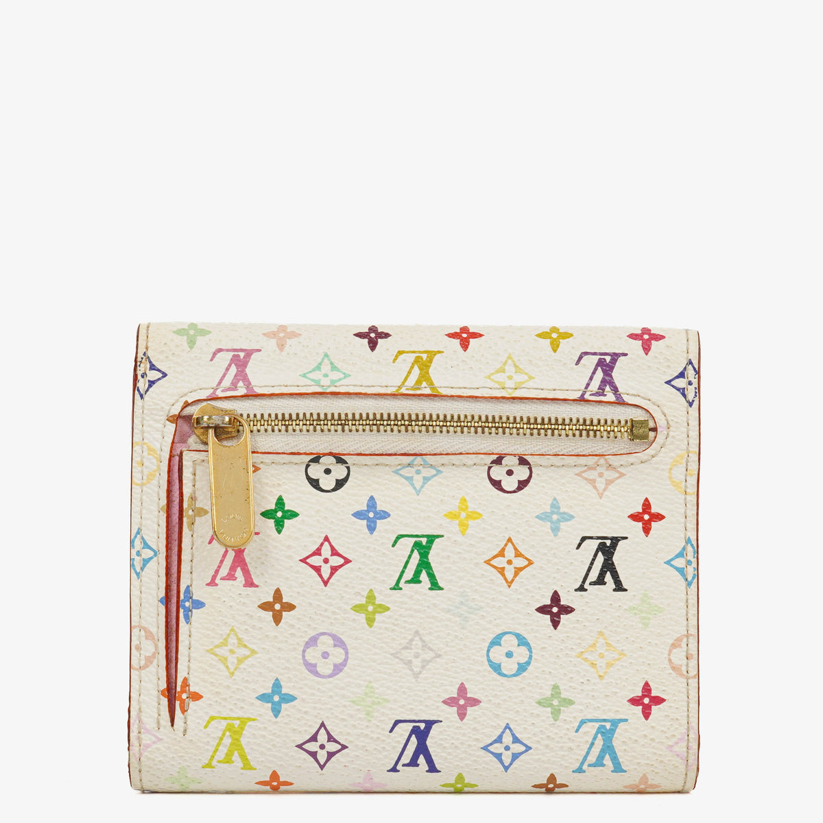 Louis Vuitton x Takashi Murakami Monogram Multicolore Joey Wallet 