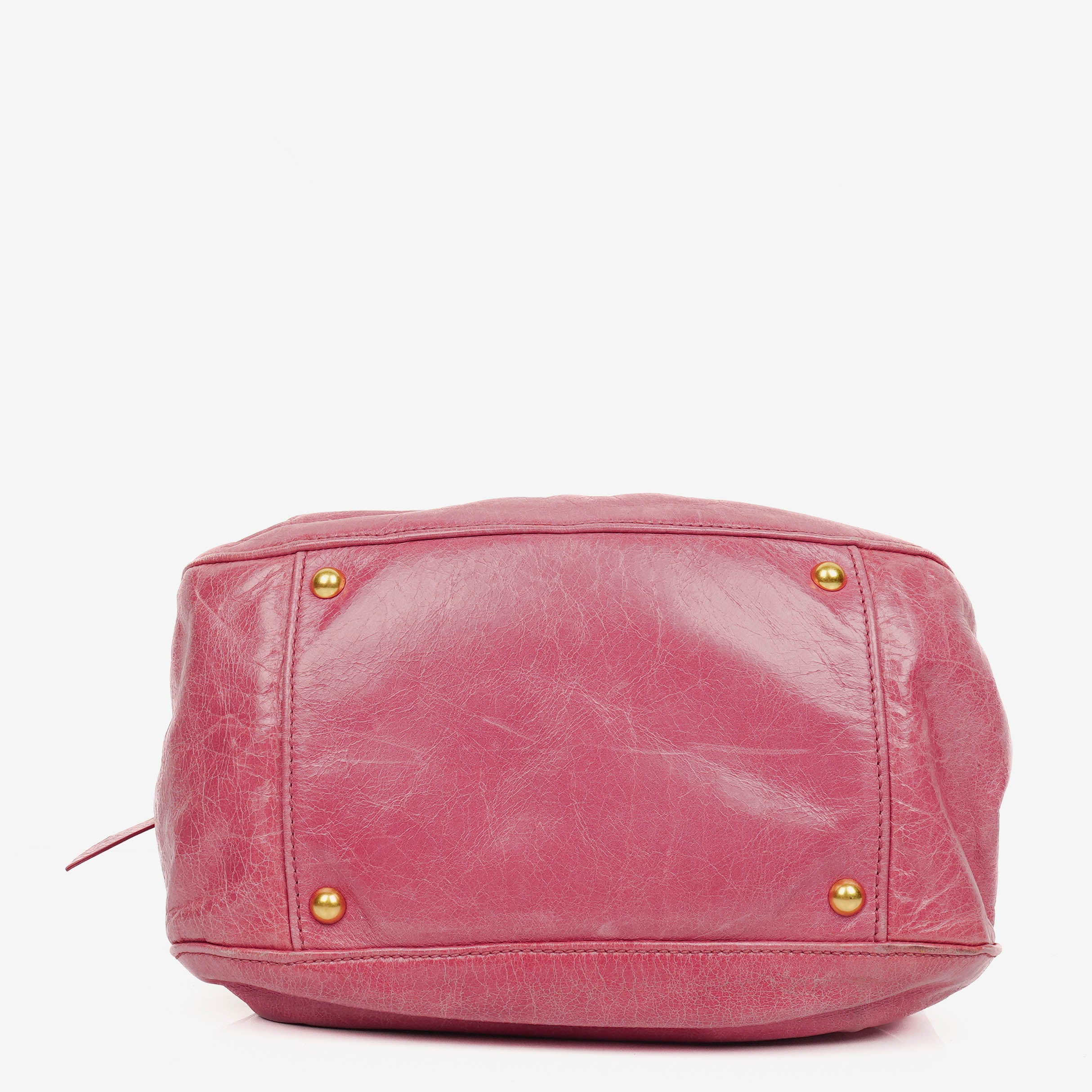 Miu Miu Peonia Vitello Lux Satchel Bow Bag