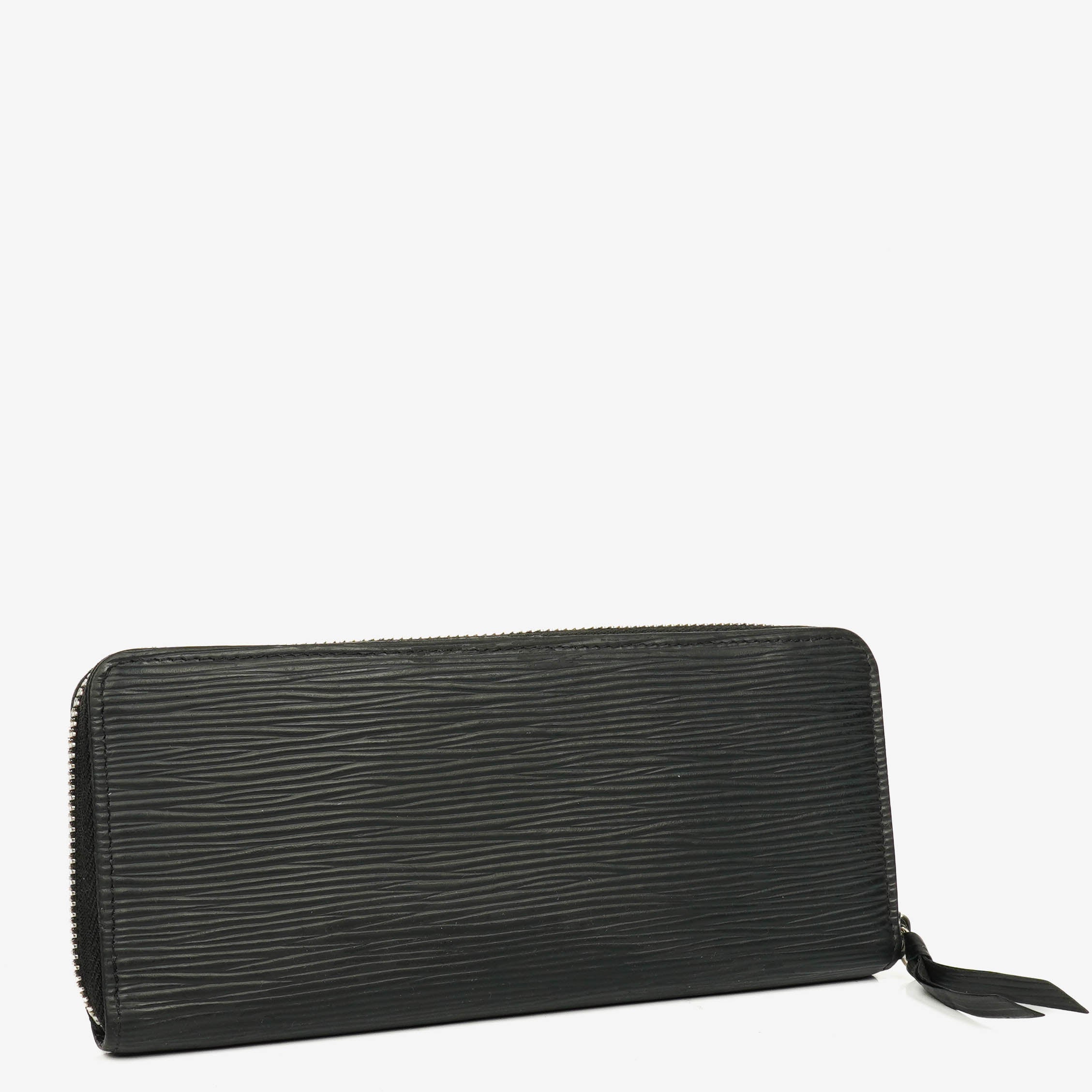 Louis Vuitton Black EPI Leather Clemence Wallet