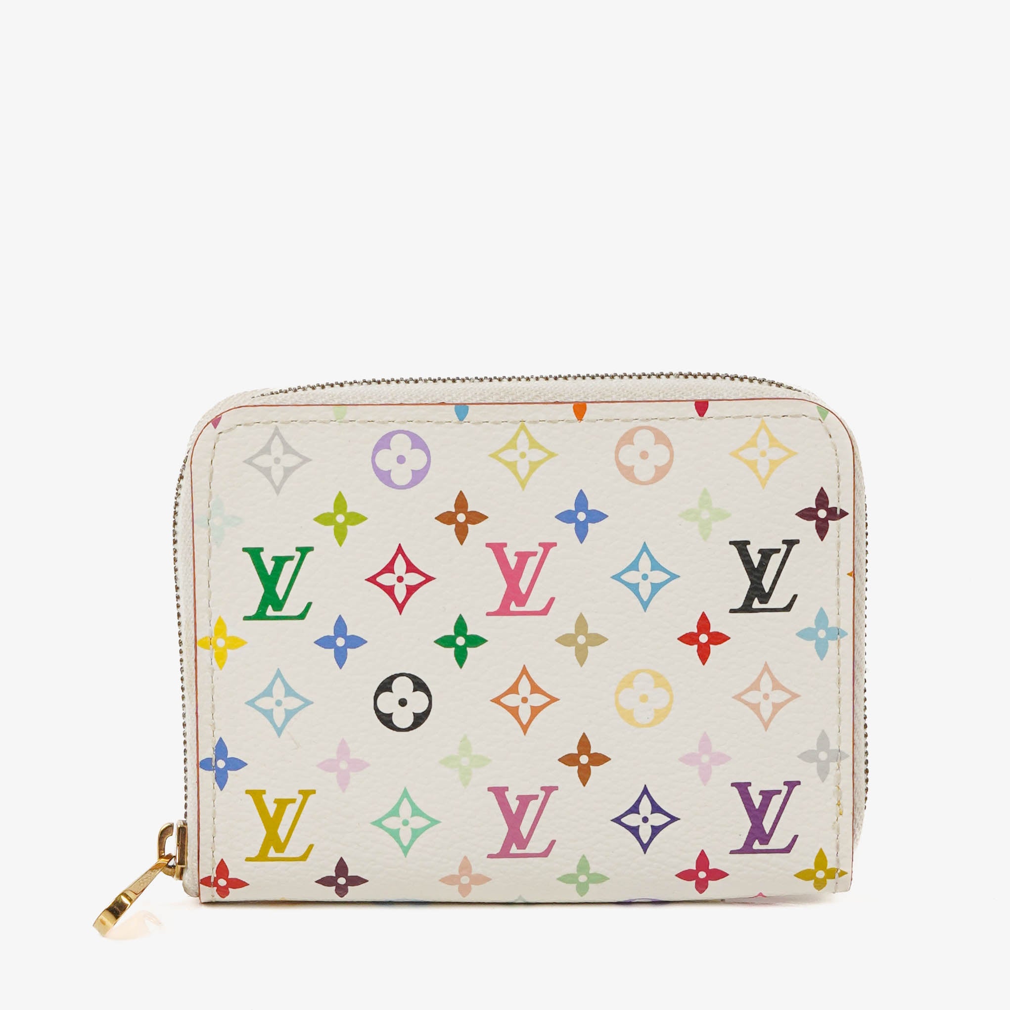 Louis Vuitton Takashi Murakami Zippy Multicoclor Coin Purse