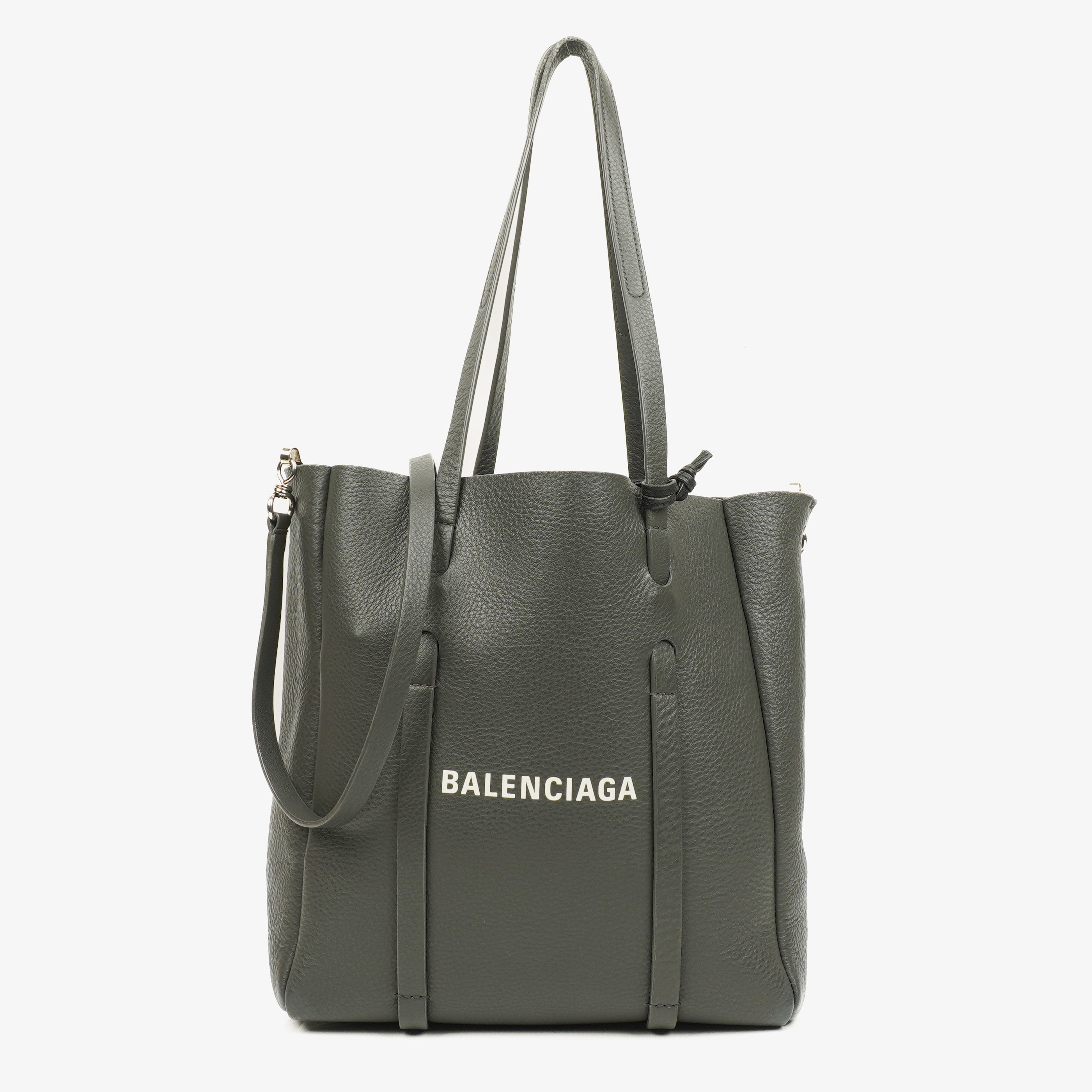 Balenciaga Grey Leather Everyday Tote Bag