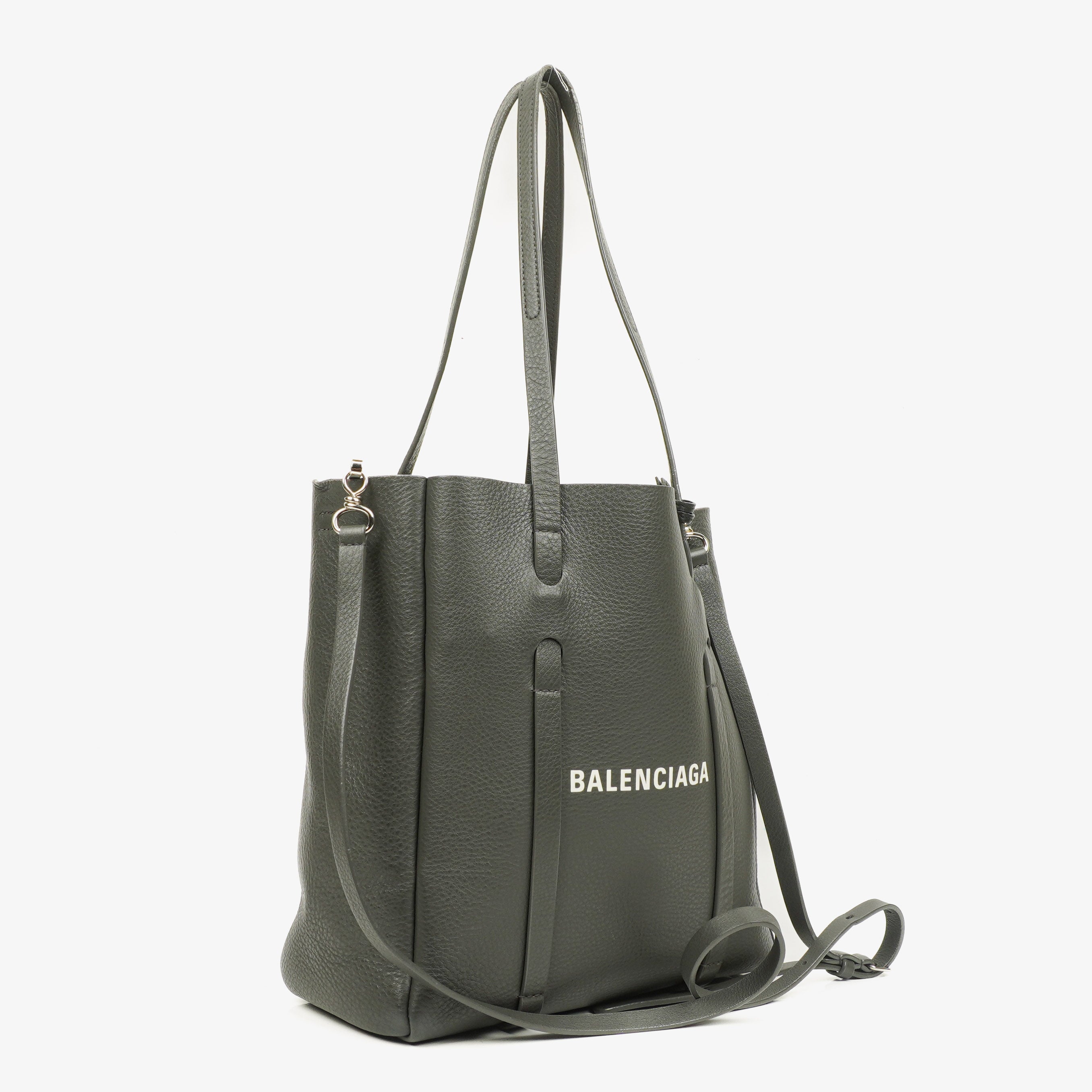 Balenciaga Grey Leather Everyday Tote Bag
