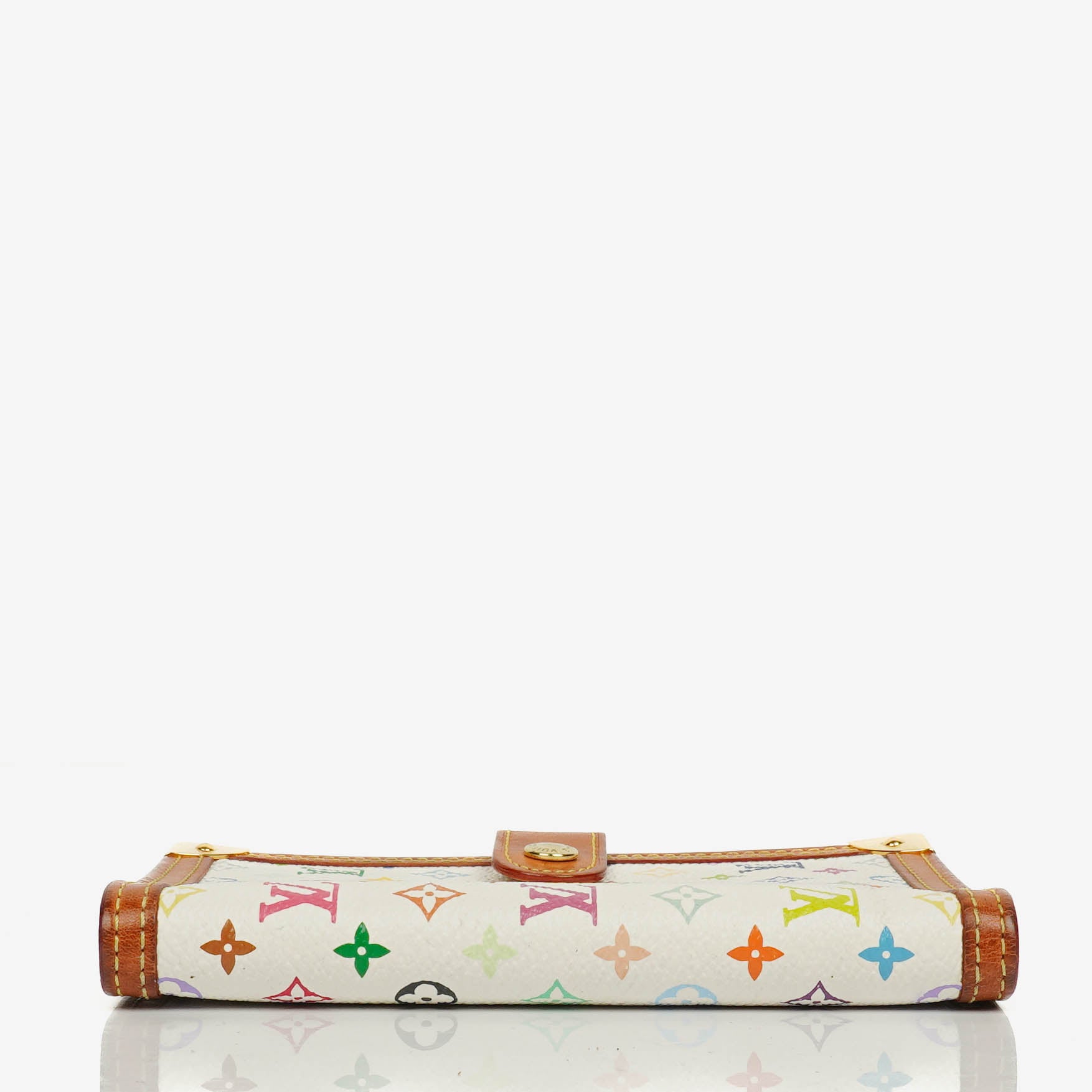 Louis Vuitton x Takashi Murakami White Monogram Multicolore Small Agenda/Notebook Cover
