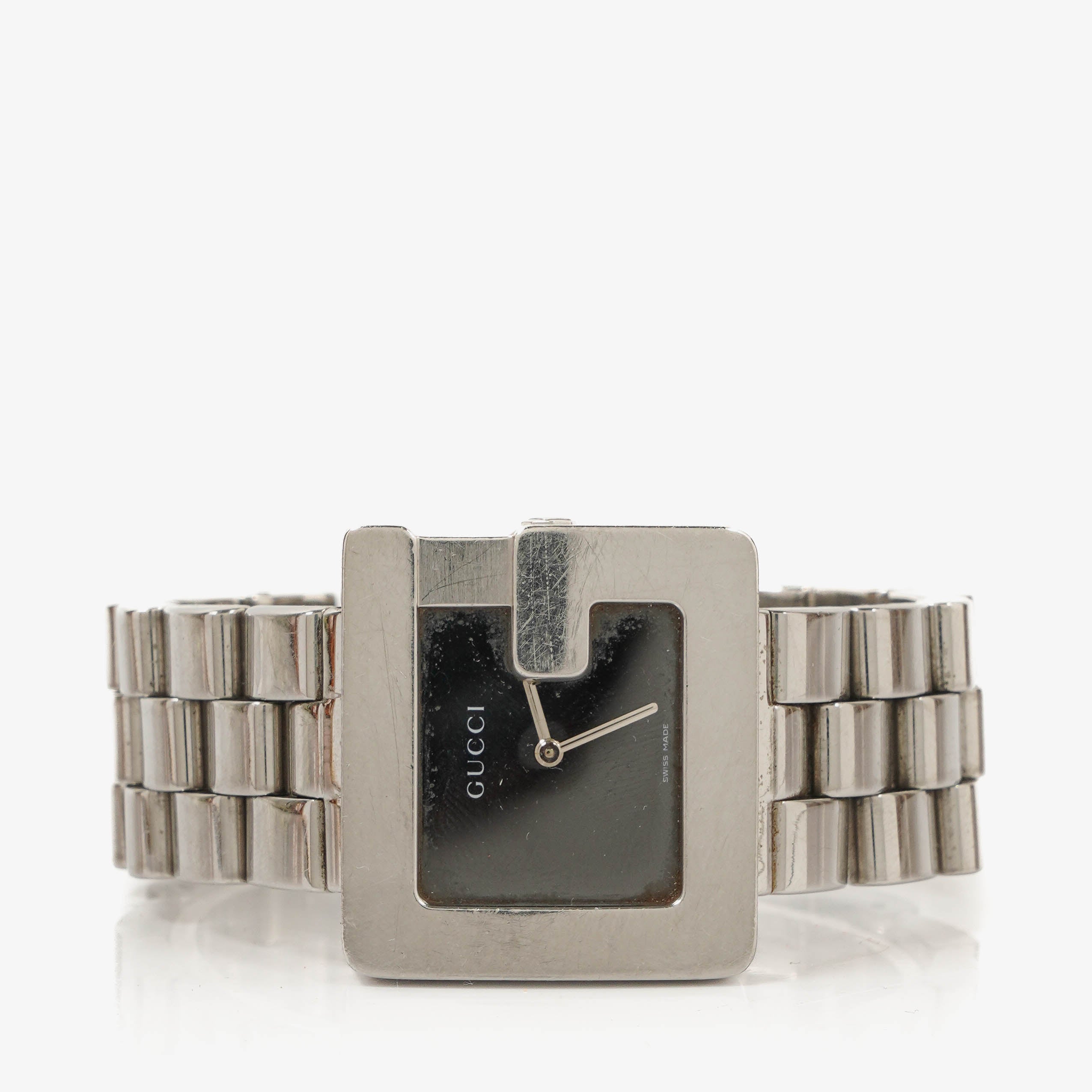 Gucci 3600M G Logo Stainless Steel Watch