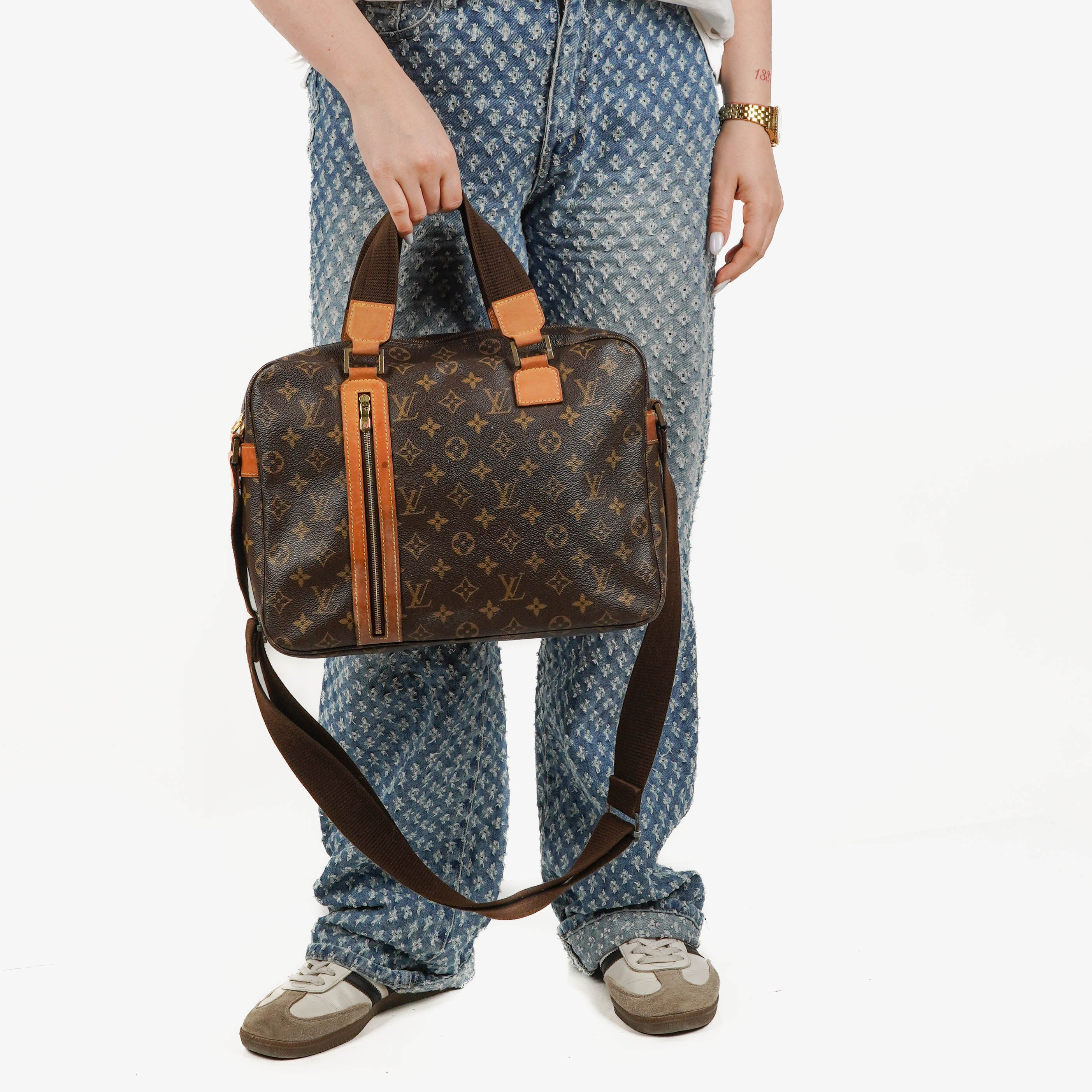 Louis Vuitton Monogramm Sac Bosphore Aktentasche