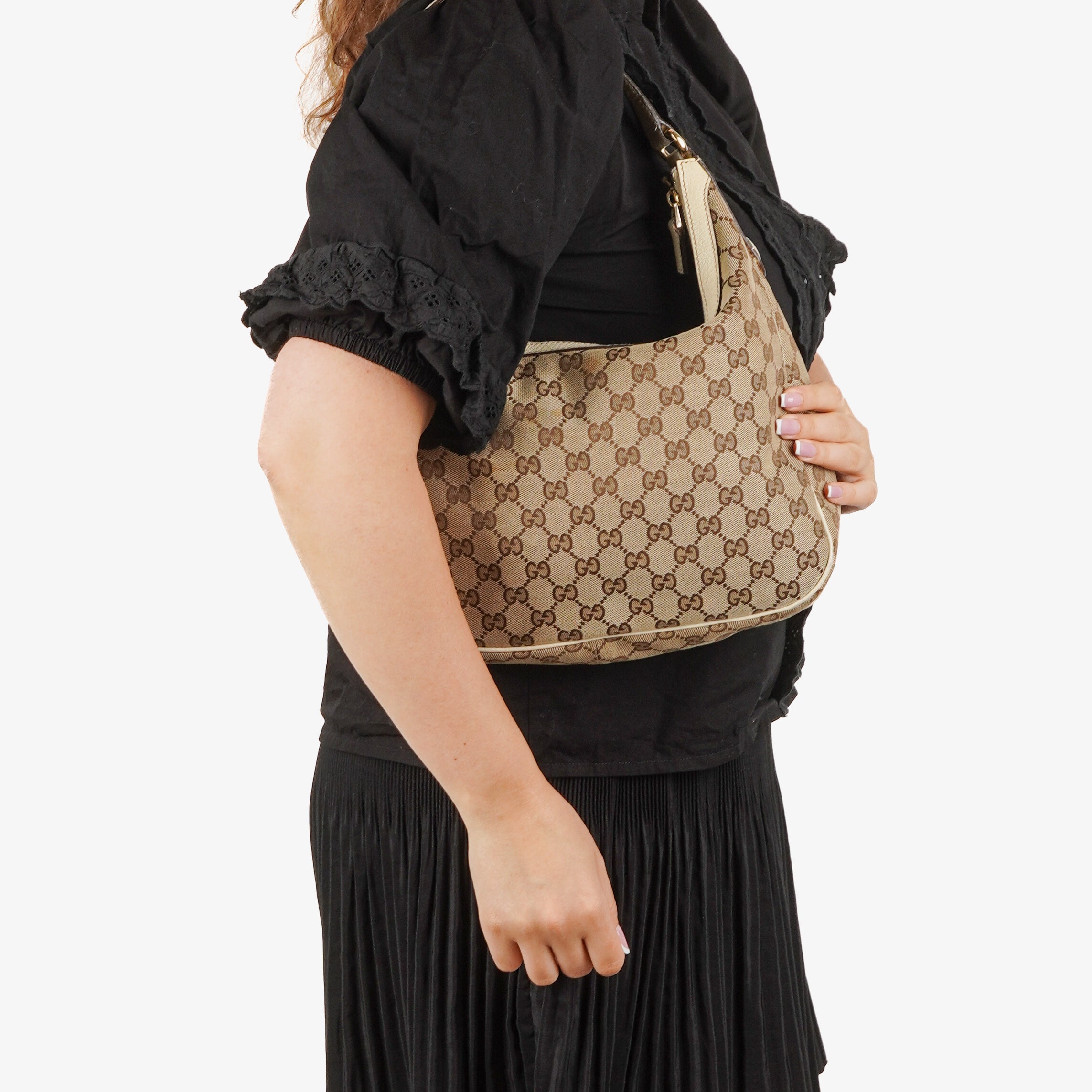 Gucci GG Canvas Charmy Shoulder Bag