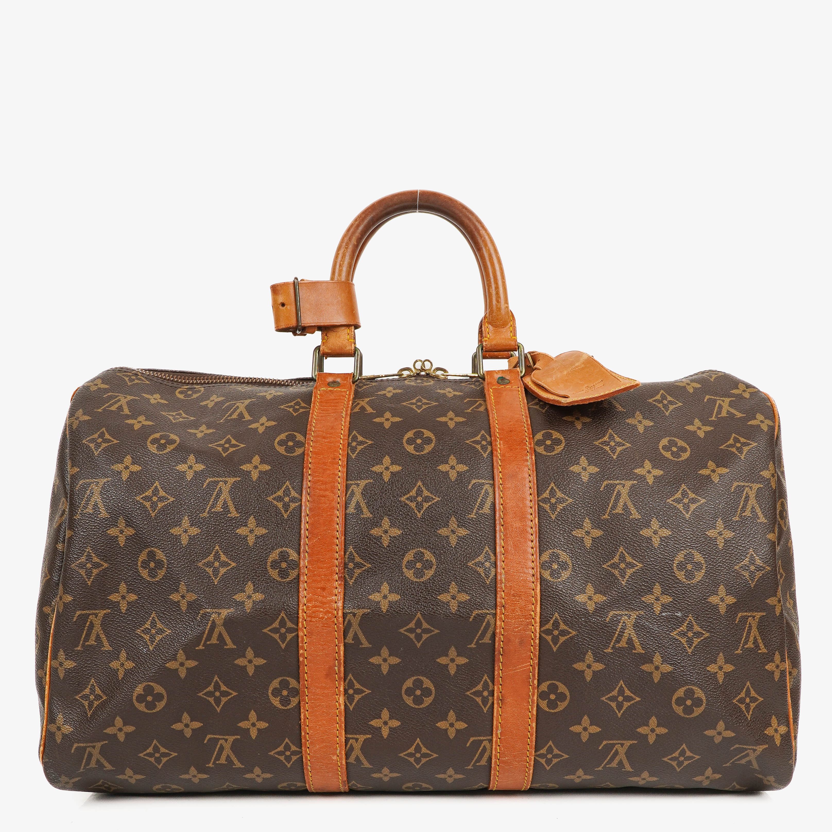 Louis Vuitton Keepall 45 Monogram Canvas Travel Bag