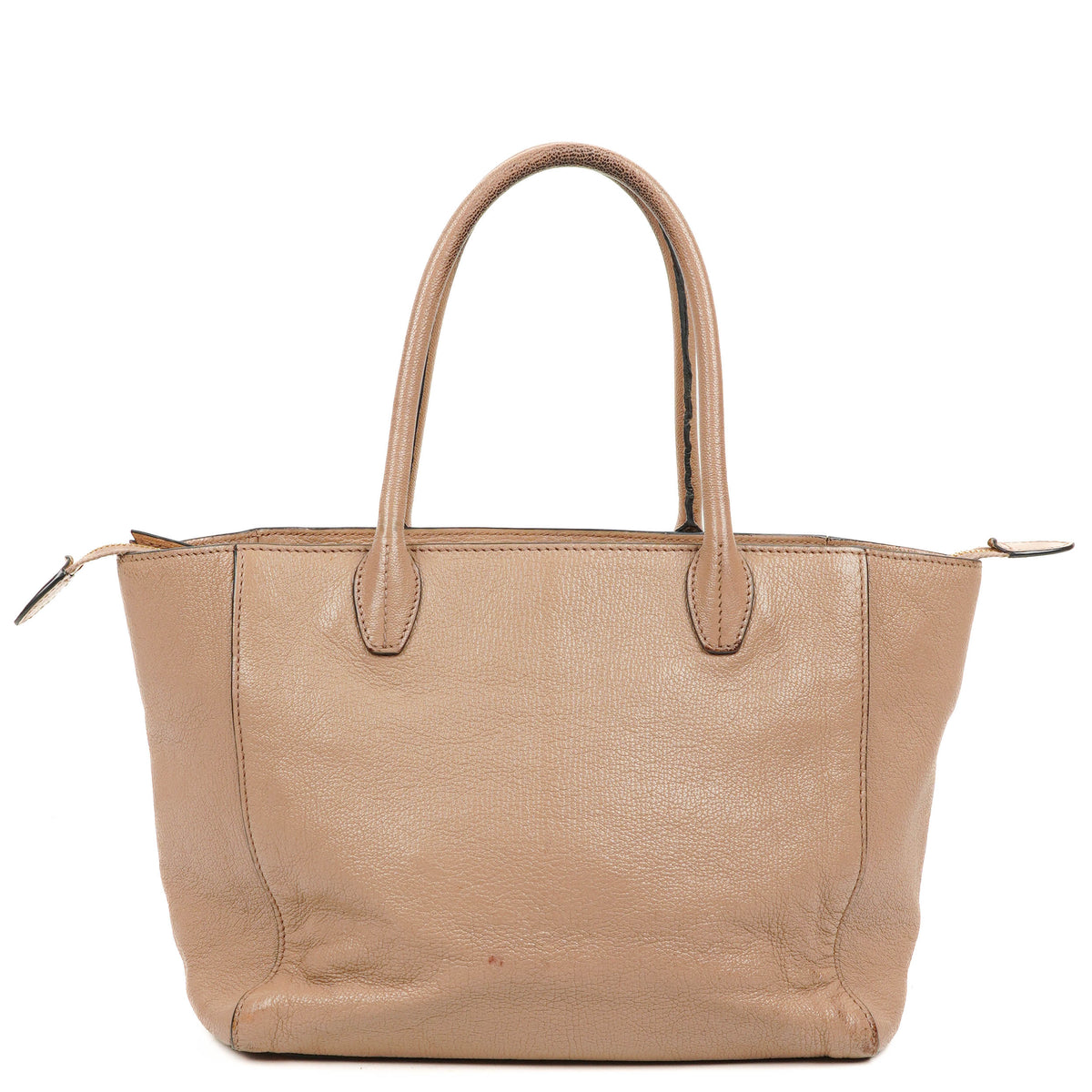 Miu Miu Madras Goatskin Cammeo Tote Bag