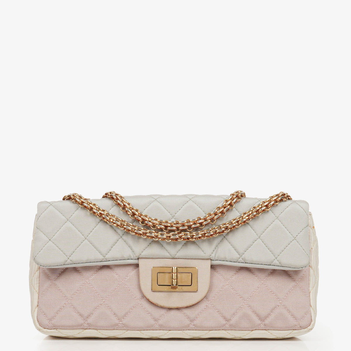Chanel Multicolour Reissue 2.55 Chocolate Bar Mademoiselle Flap Bag