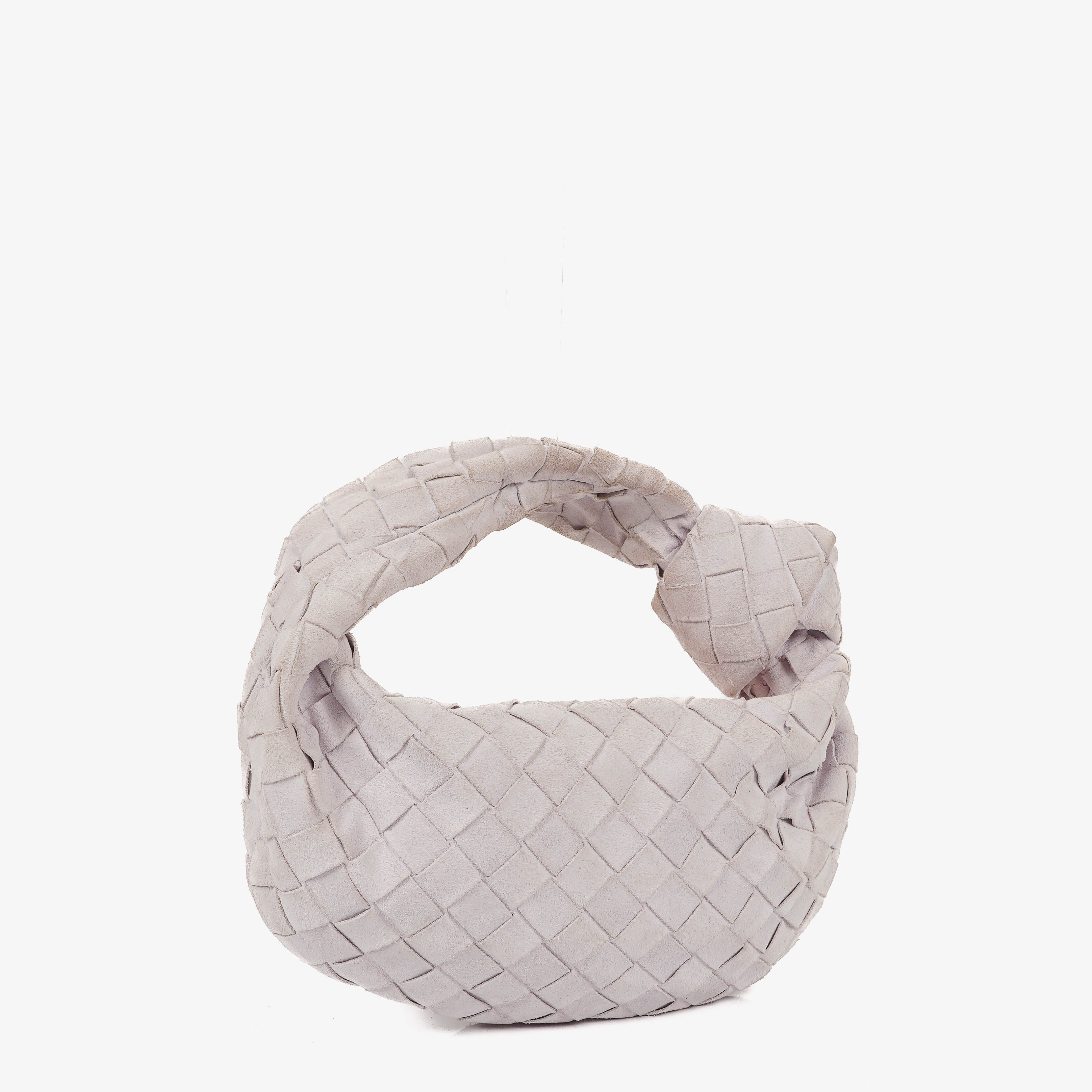 Petit sac à poignée supérieure Bottega Veneta Mini Jodie Mirth lavé