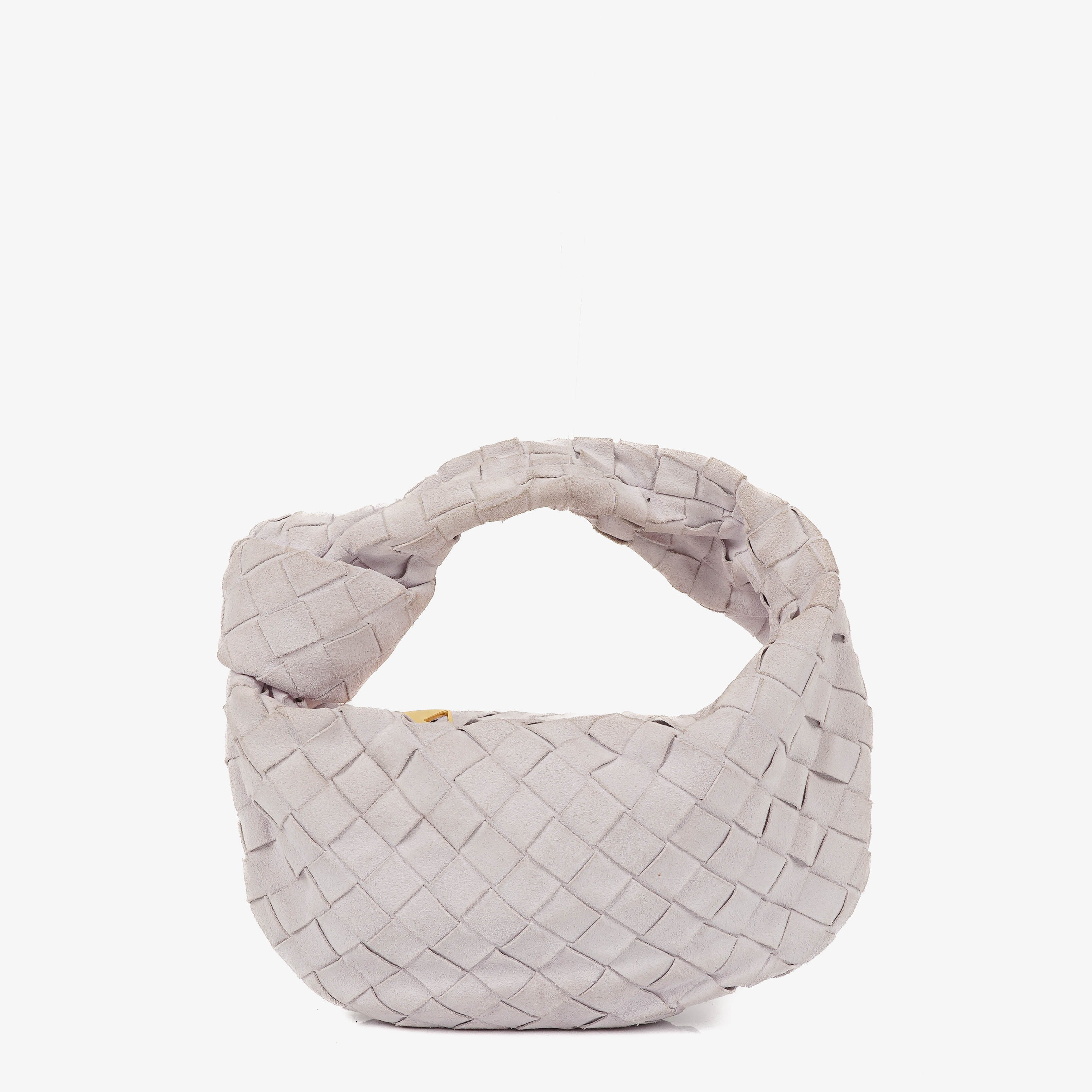 Petit sac à poignée supérieure Bottega Veneta Mini Jodie Mirth lavé