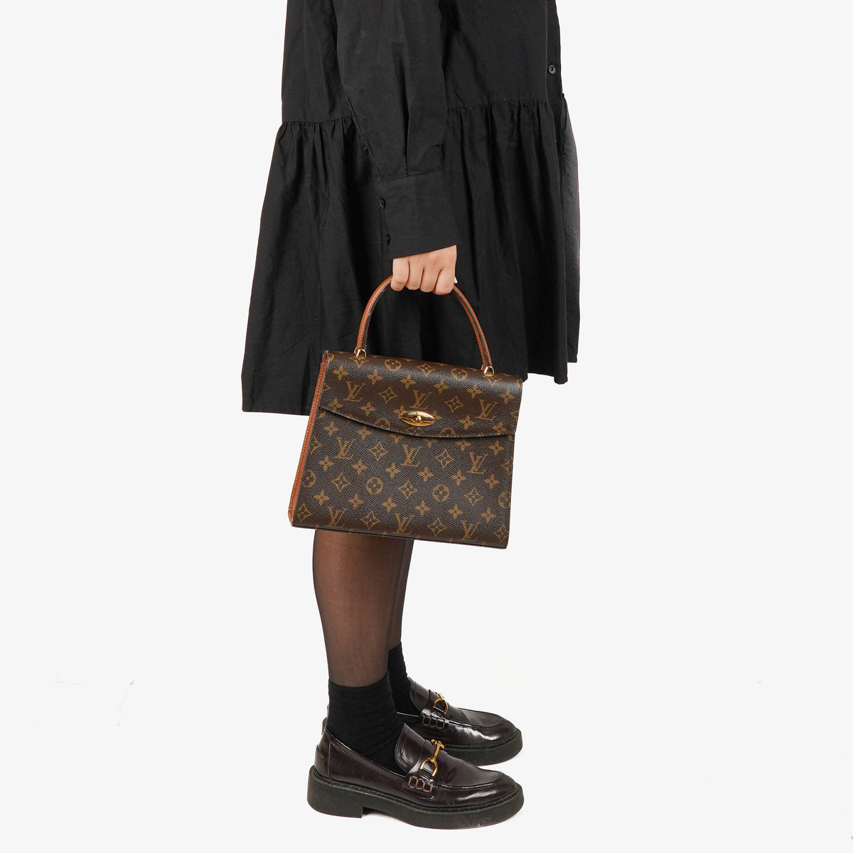Louis Vuitton Monogram Canvas Malesherbes Handbag