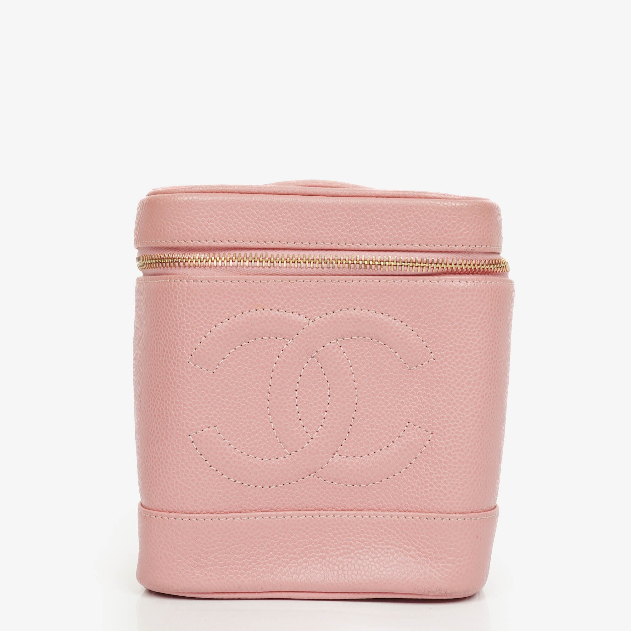 Chanel Caviar Leather Vanity Case