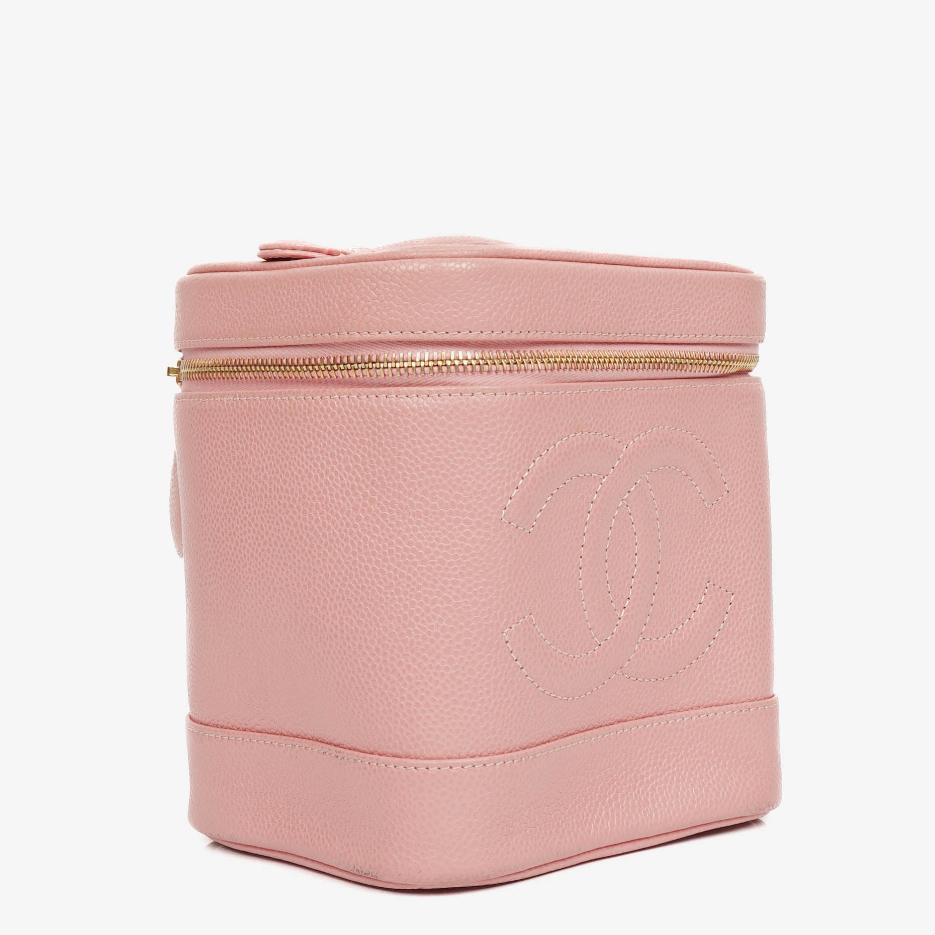 Chanel Caviar Leather Vanity Case