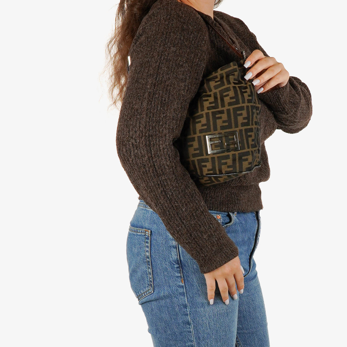 Fendi Zucca Shoulder Bag