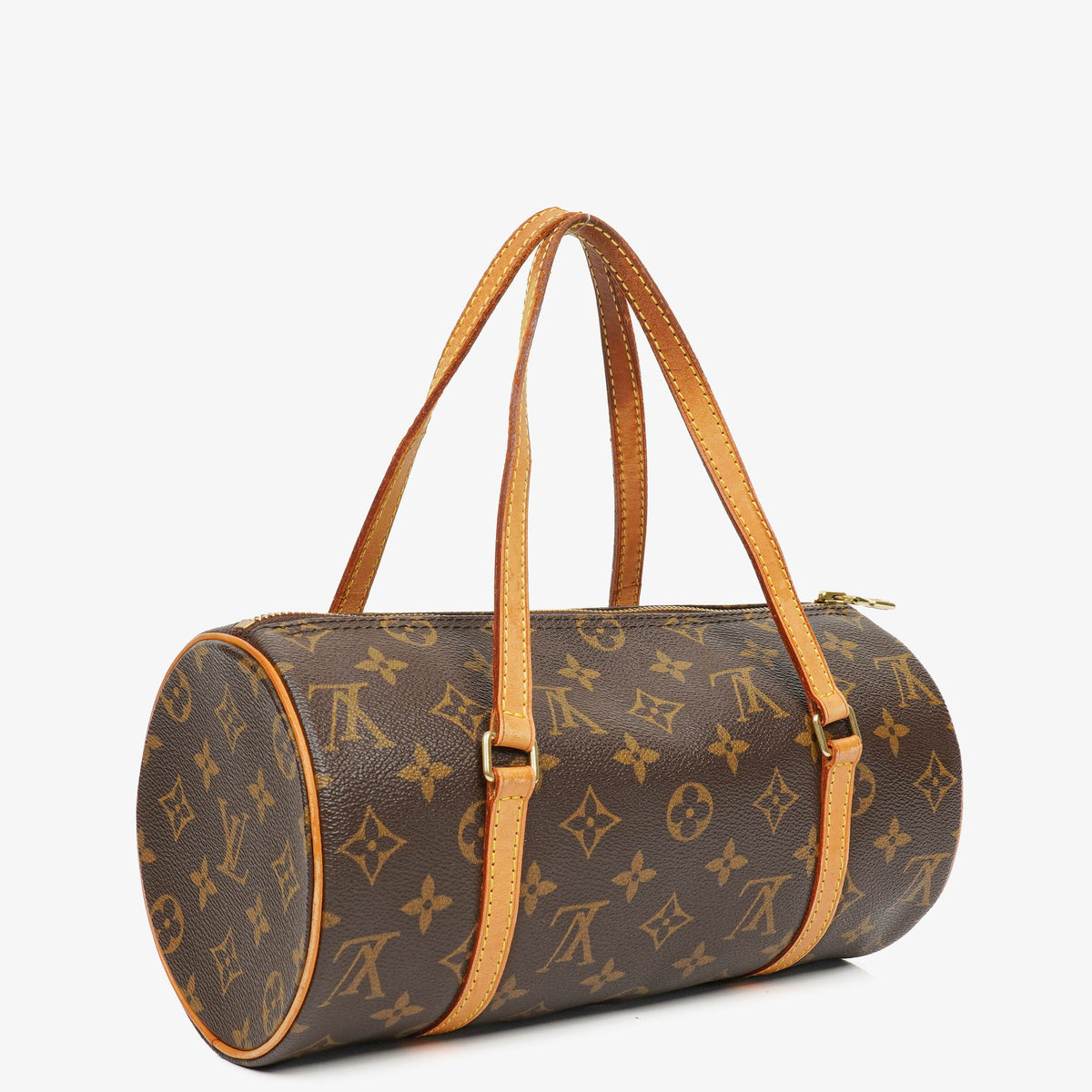 Louis Vuitton Papillon 25 Vintage Monogram Canvas Handbag
