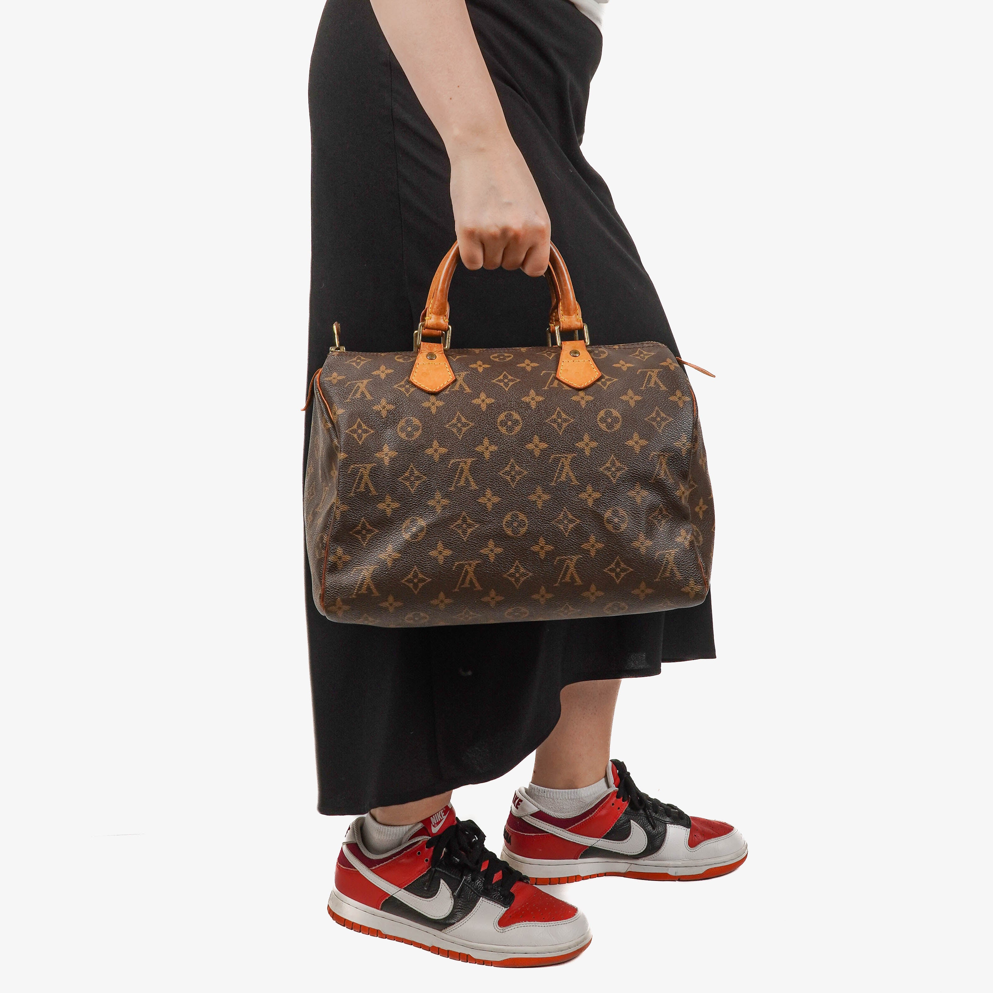 Louis Vuitton Speedy 30 Monogram Canvas Handbag