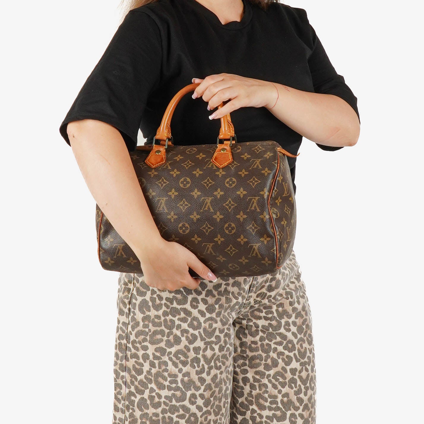 Louis Vuitton Speedy 30 Monogram Canvas Handbag