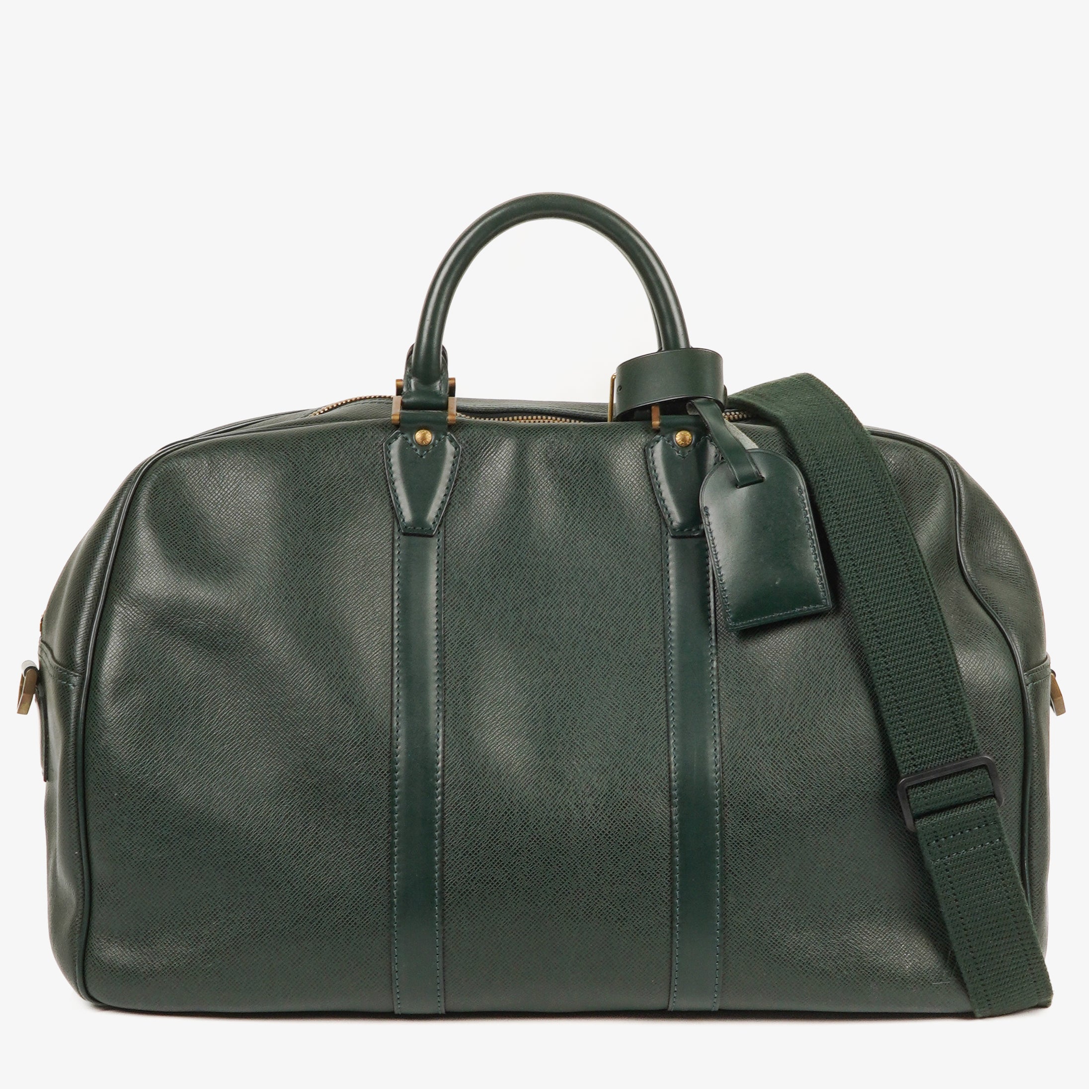 Louis Vuitton Kendall Epicea Green Taiga Leather Bag