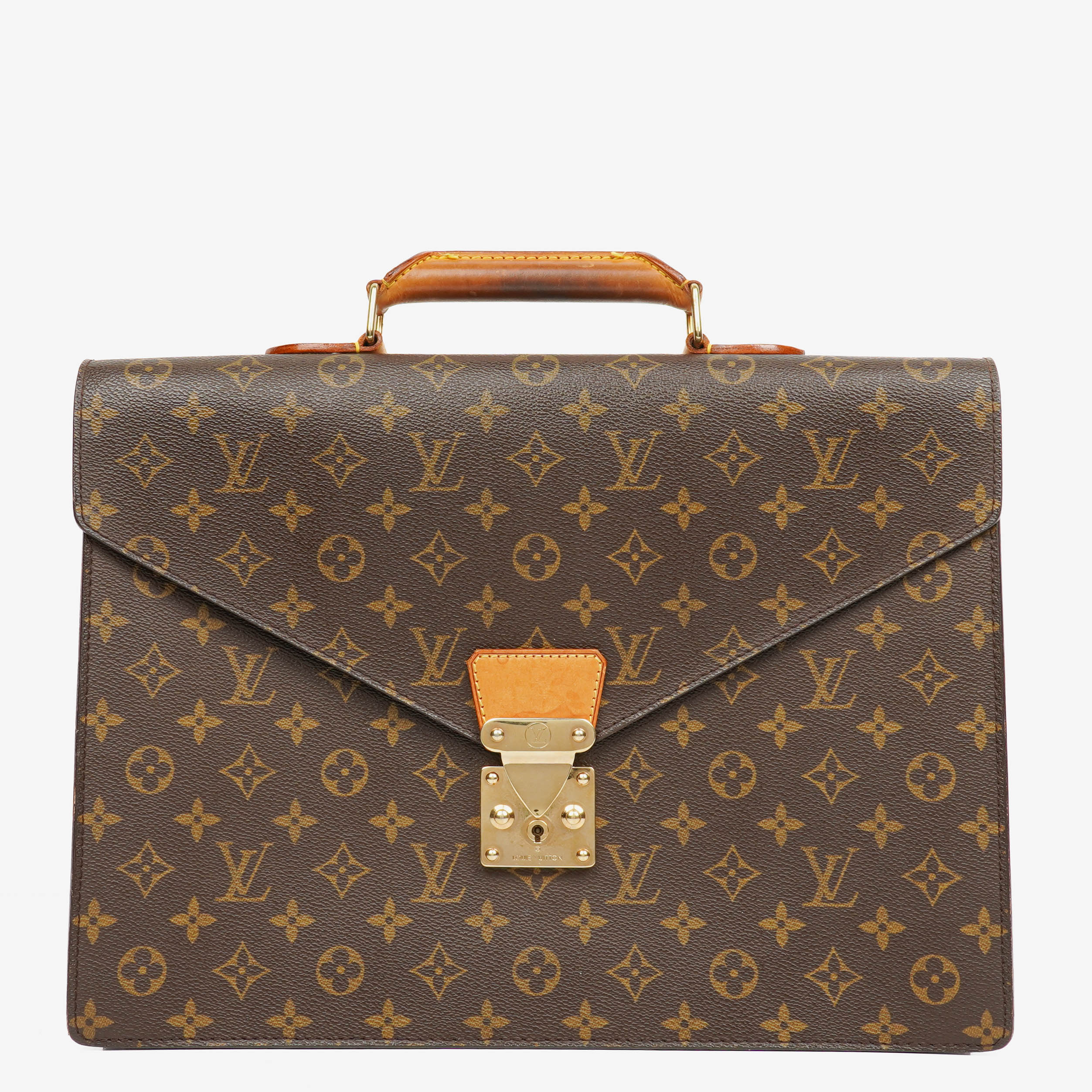 Louis Vuitton Monogram Canvas Serviette Canseiller Briefcase