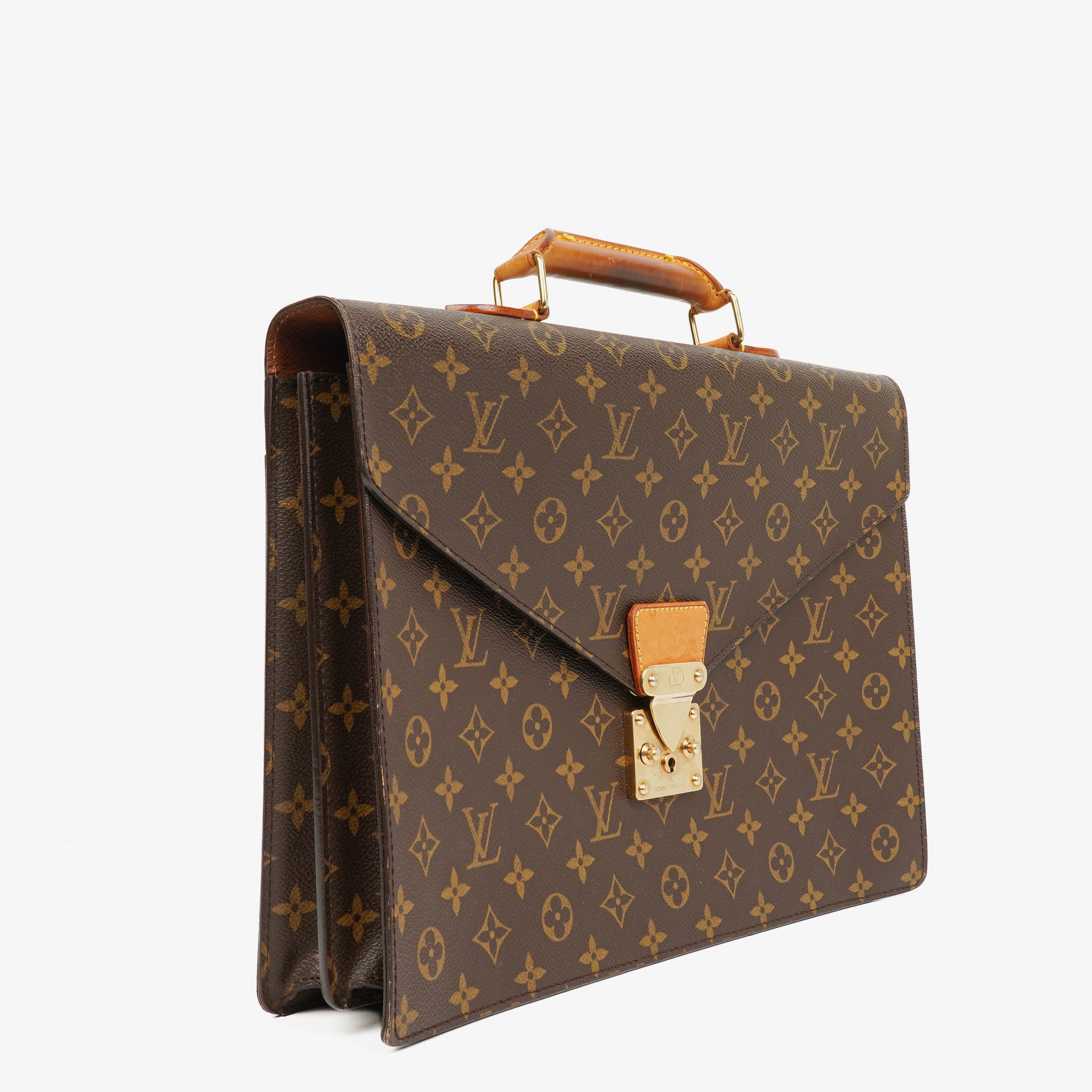 Louis Vuitton Monogram Canvas Serviette Canseiller Briefcase