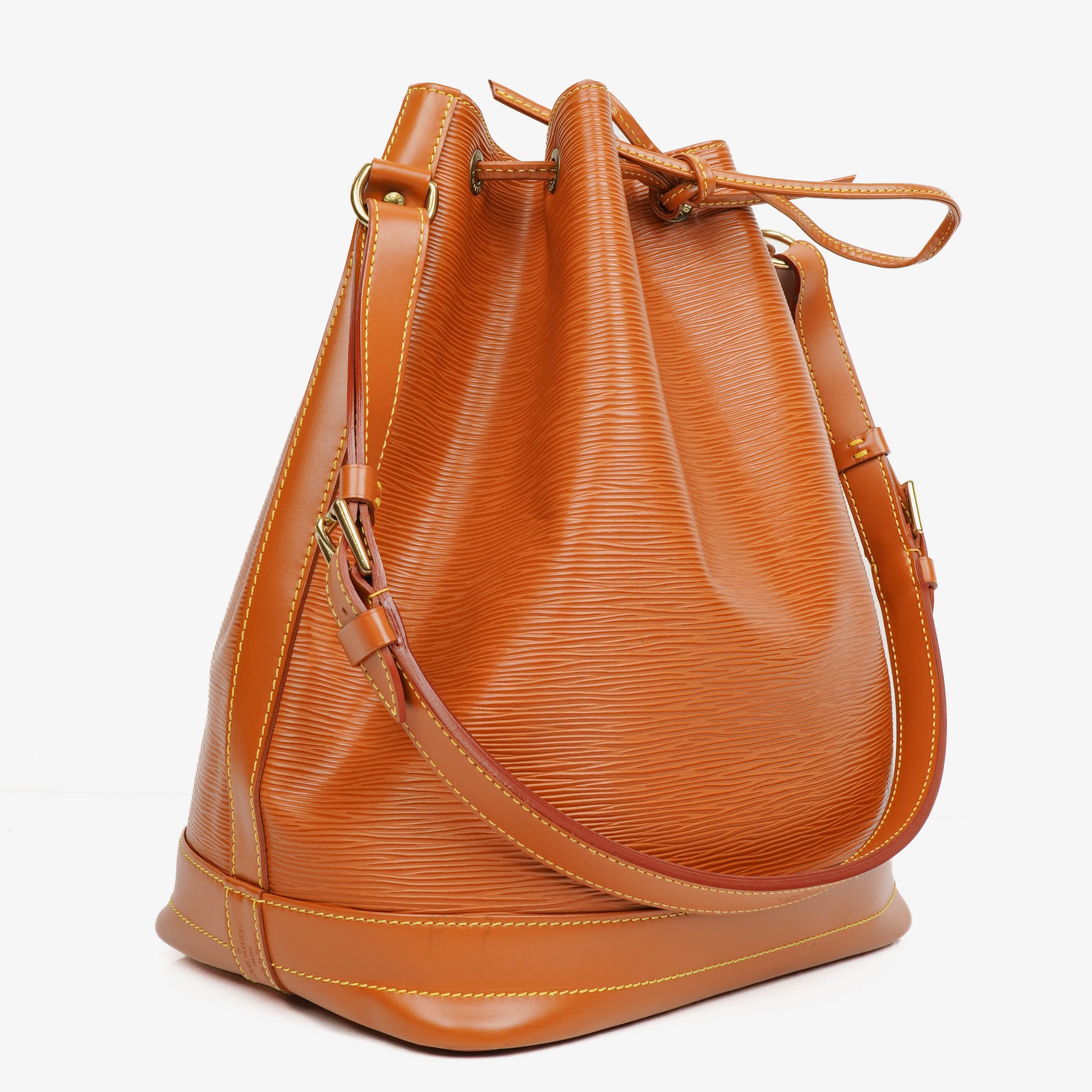 Louis Vuitton Noe Grande GM Brown Epi Leather Shoulder Bag