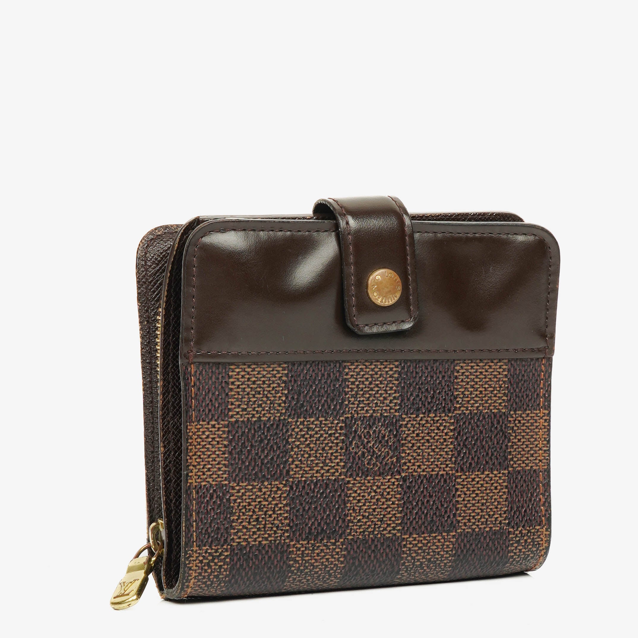 Louis Vuitton Damier Ebene Compact Zippy Wallet