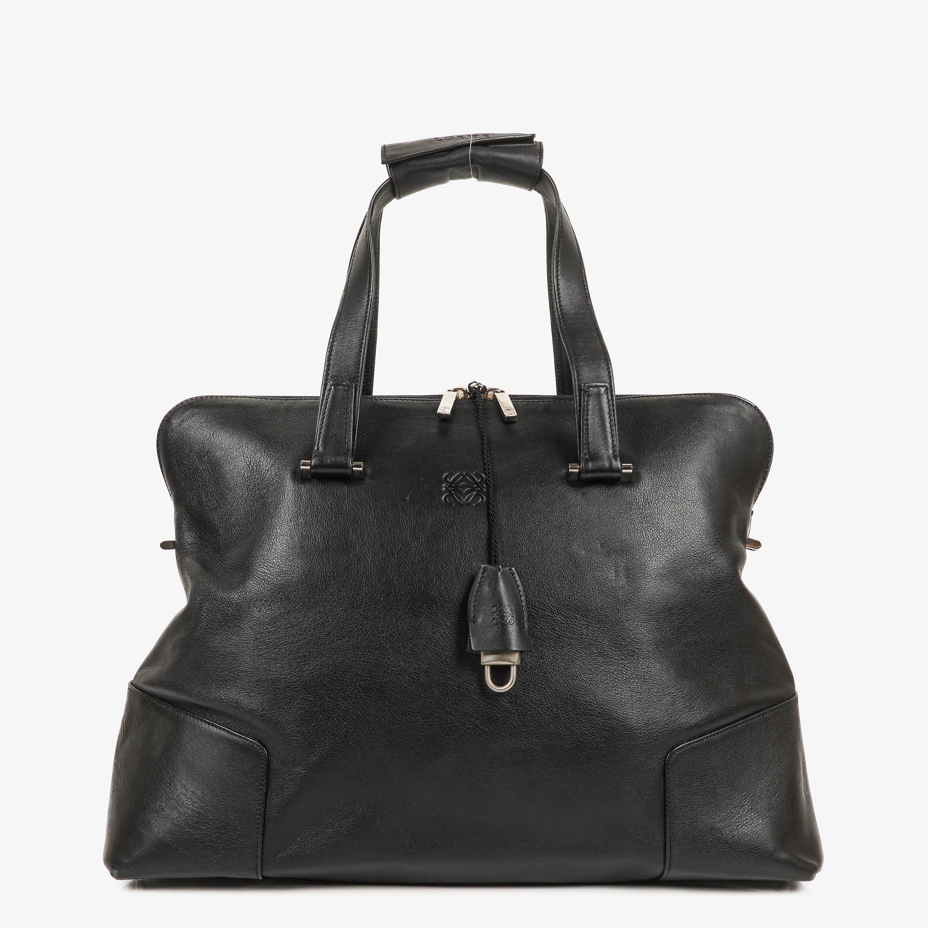Loewe Anagram Black Leather Bag