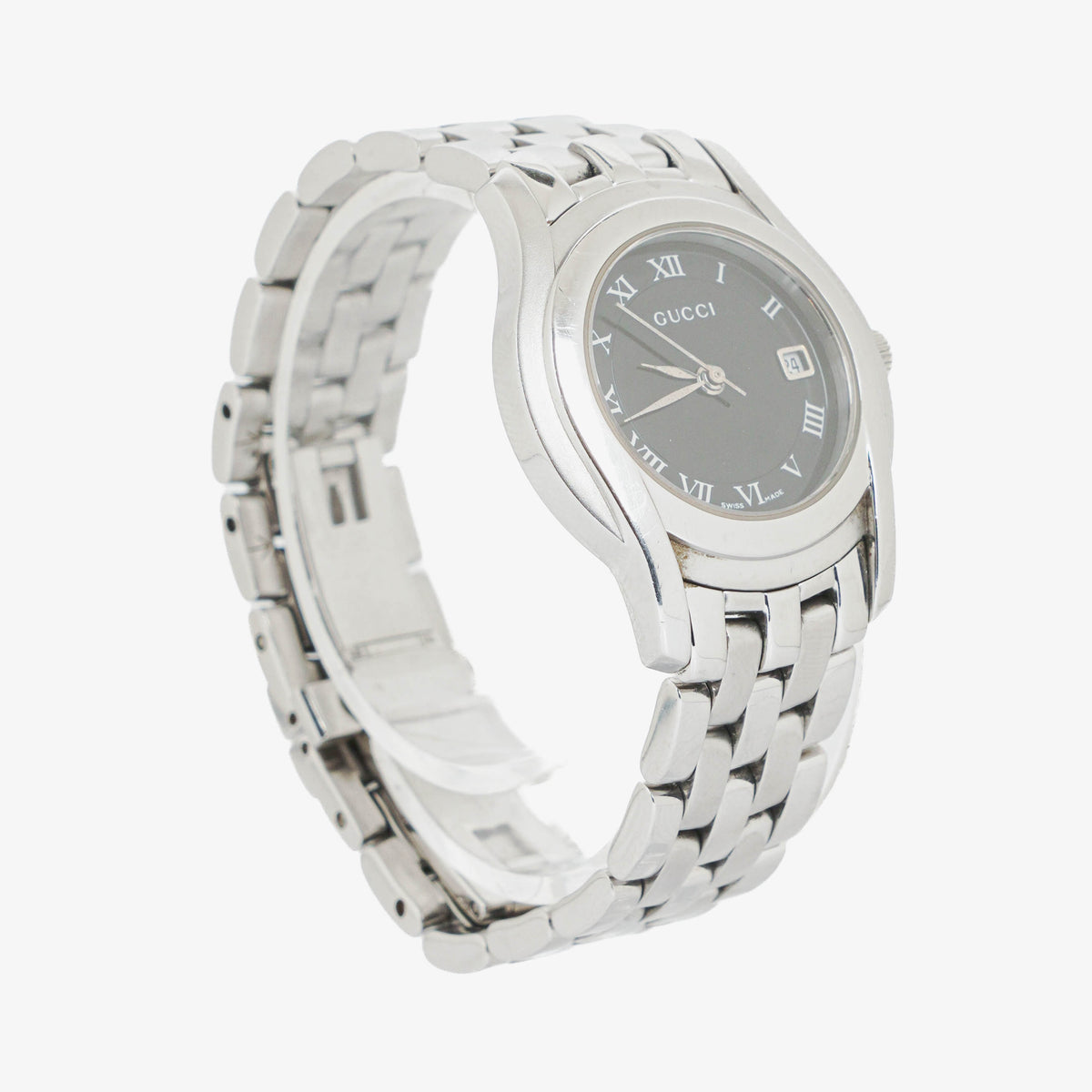 Gucci 5500L Classic Women's Stainless Steel Watch