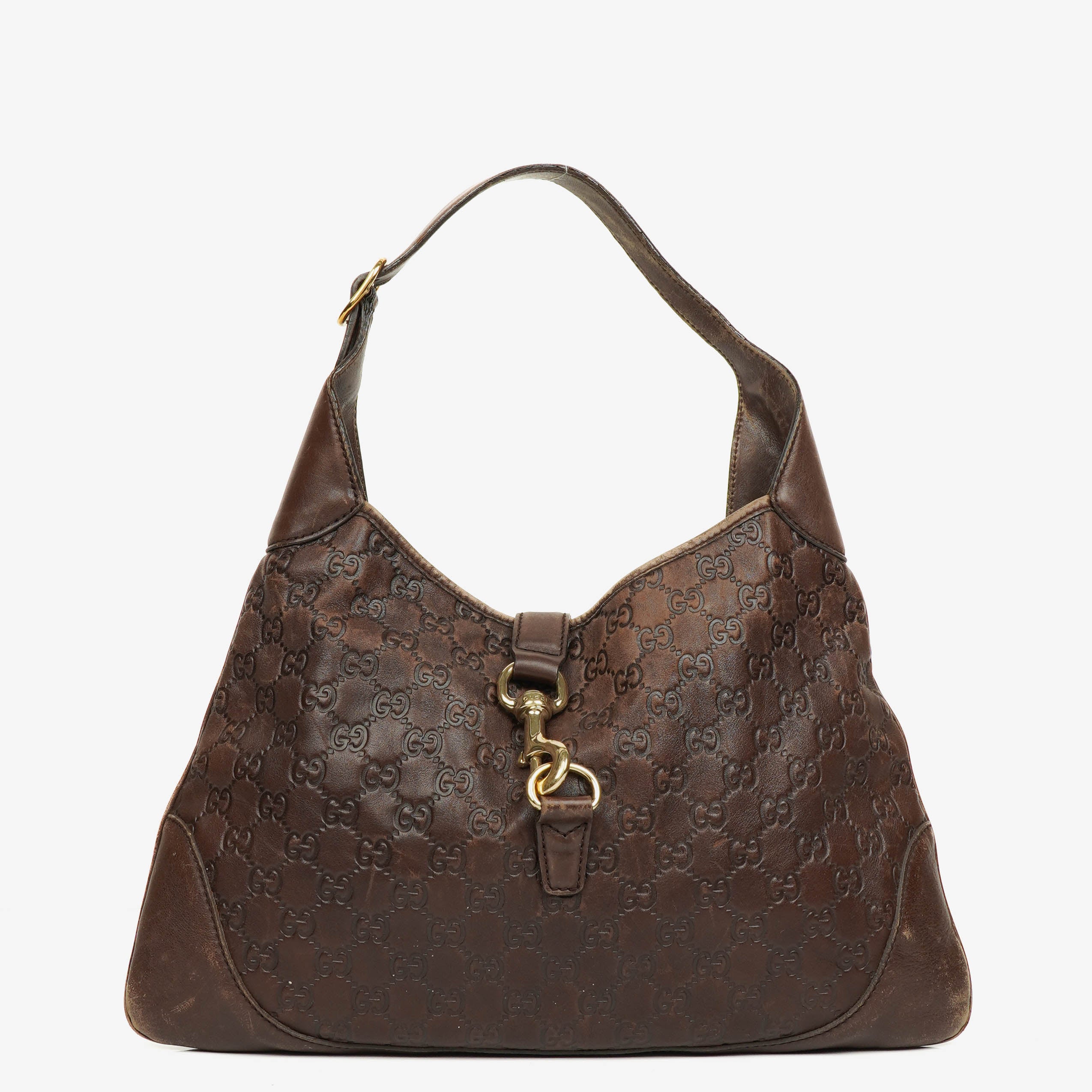 Gucci Jackie Guccissima Leather Shoulder Bag