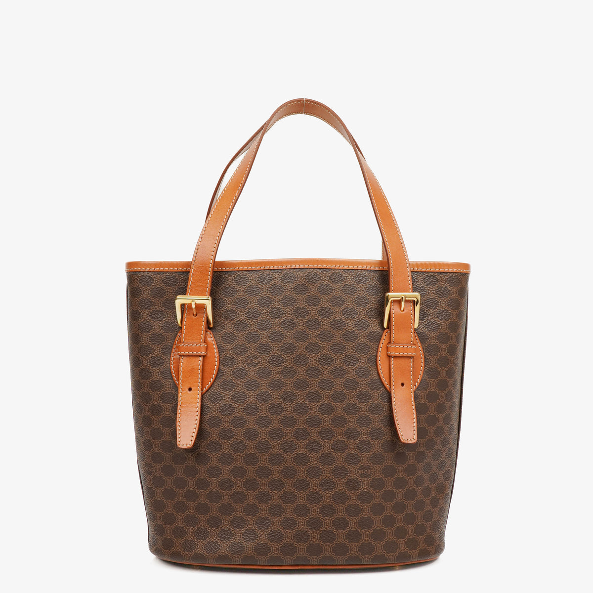 Celine Macadam Coated Canvas Tote Bag