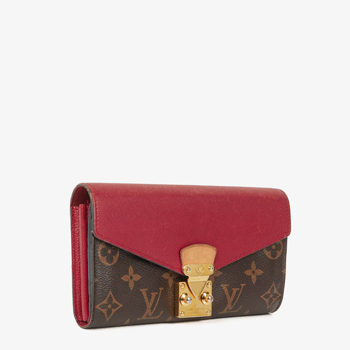 Louis Vuitton Pallas Monogram Canvas Long Wallet